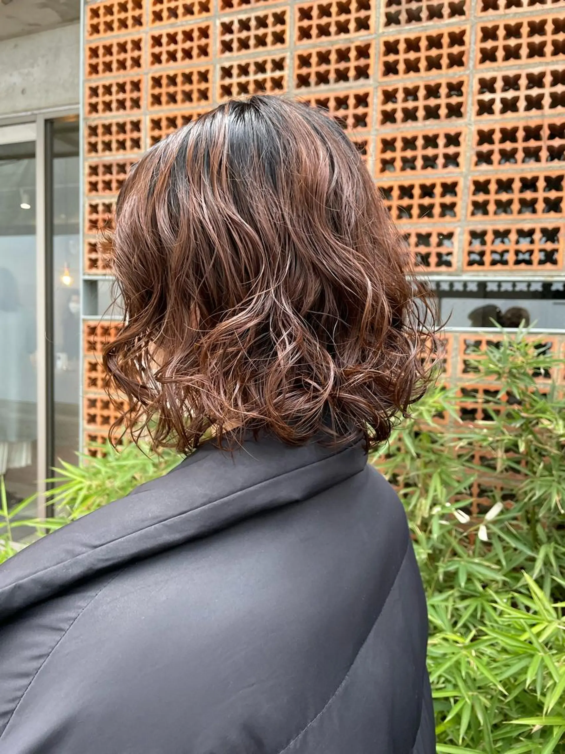 ミディアム カラー パーマ メンズ 吉田一輝 外国人パーマのヘアスタイル