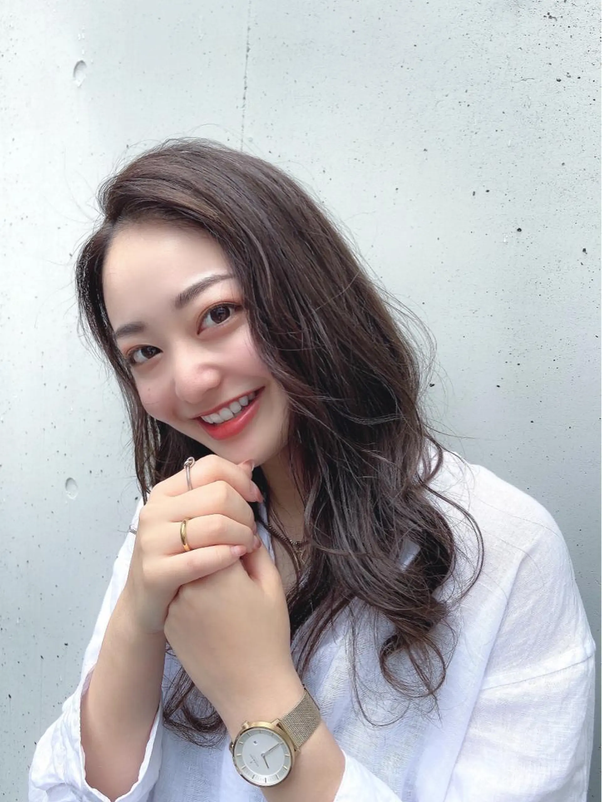 セミロング 韓国カットパーマ✂︎ Toshiのヘアスタイル