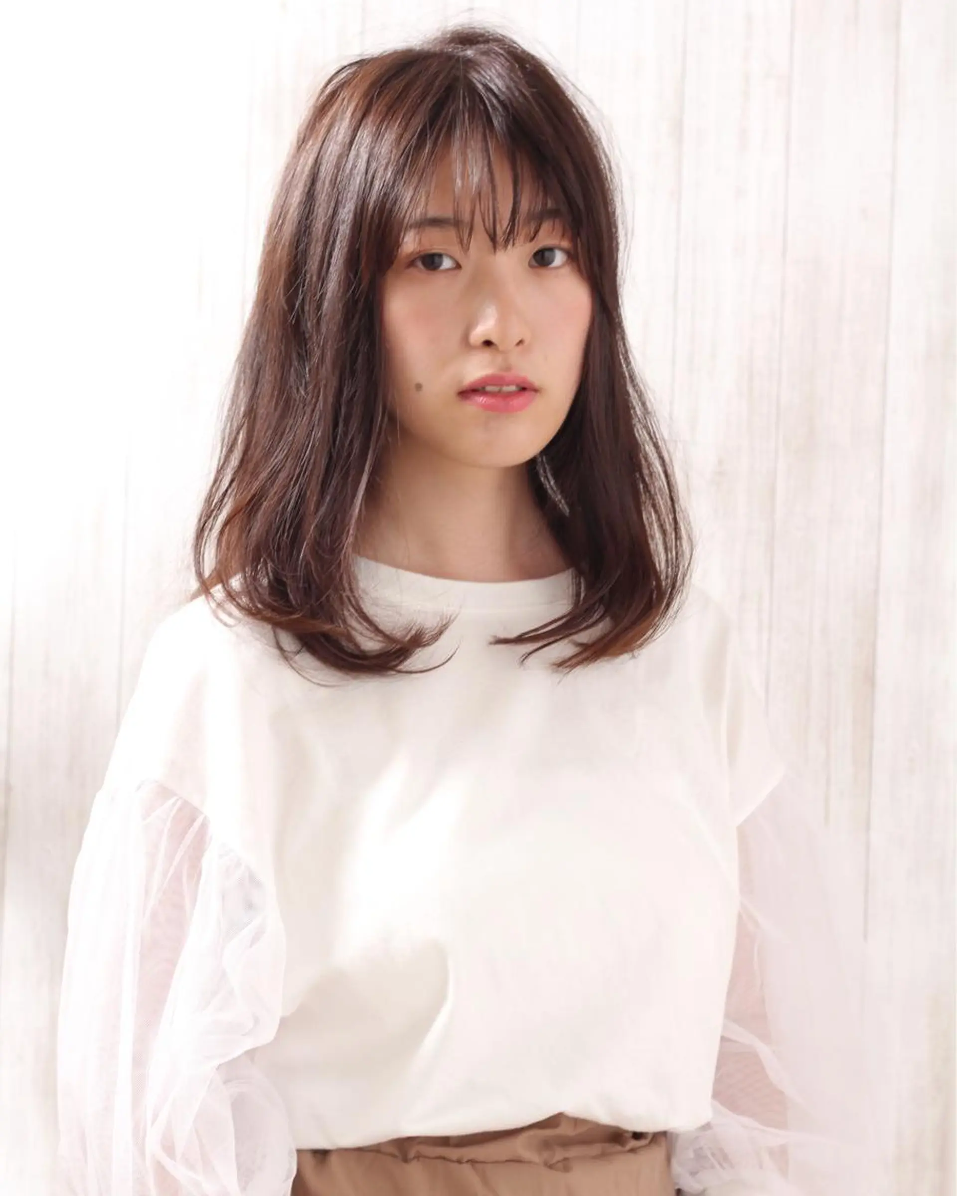 ミディアム カット トリートメント 石沢 知康のヘアスタイル