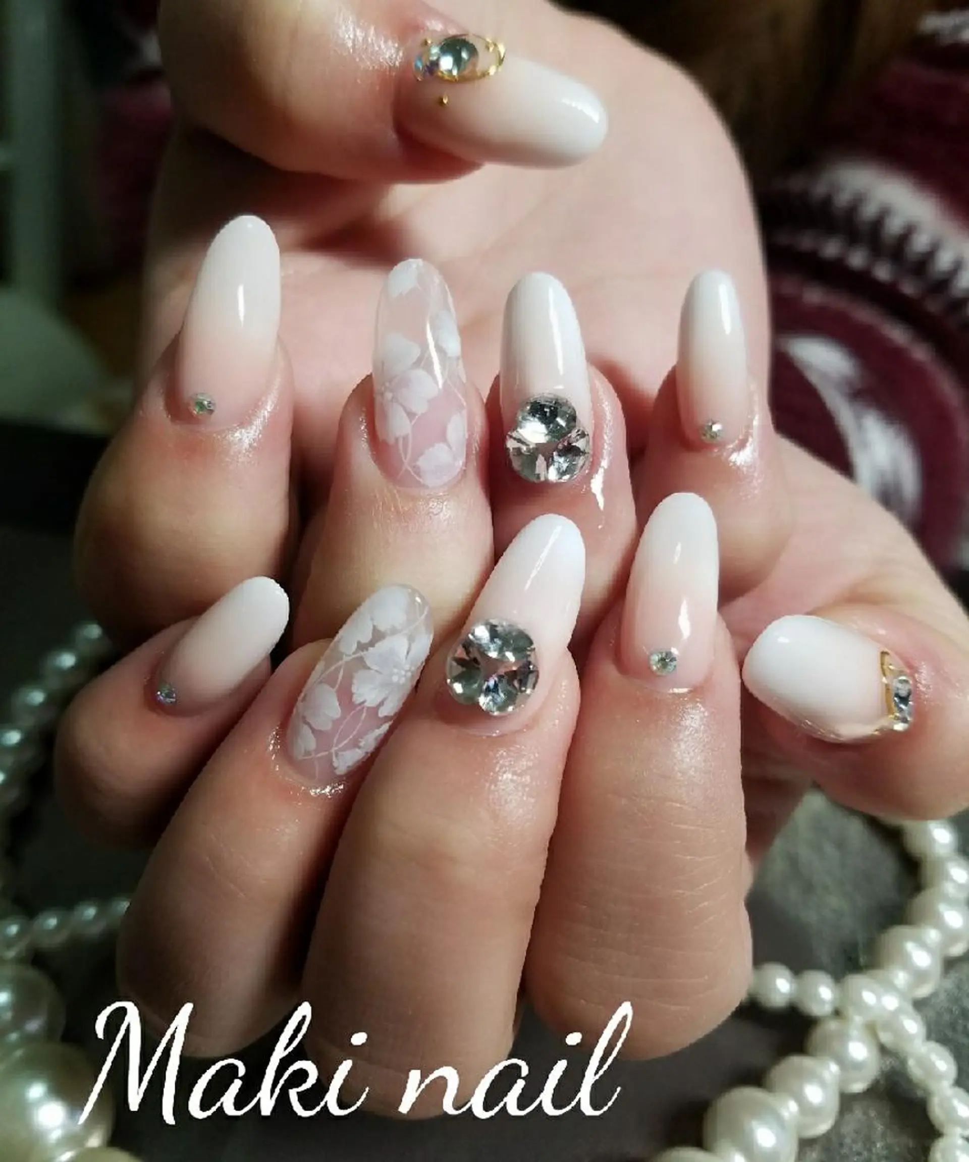 ネイル ロング スカルプネイル   MAKI NAILのネイルデザイン