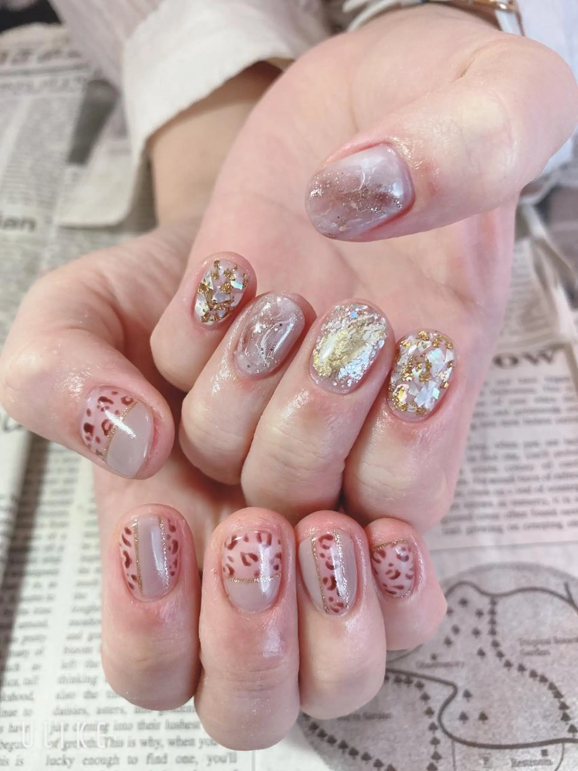 ネイル ハンドネイル ハンドケア 森山 舞のネイルデザイン