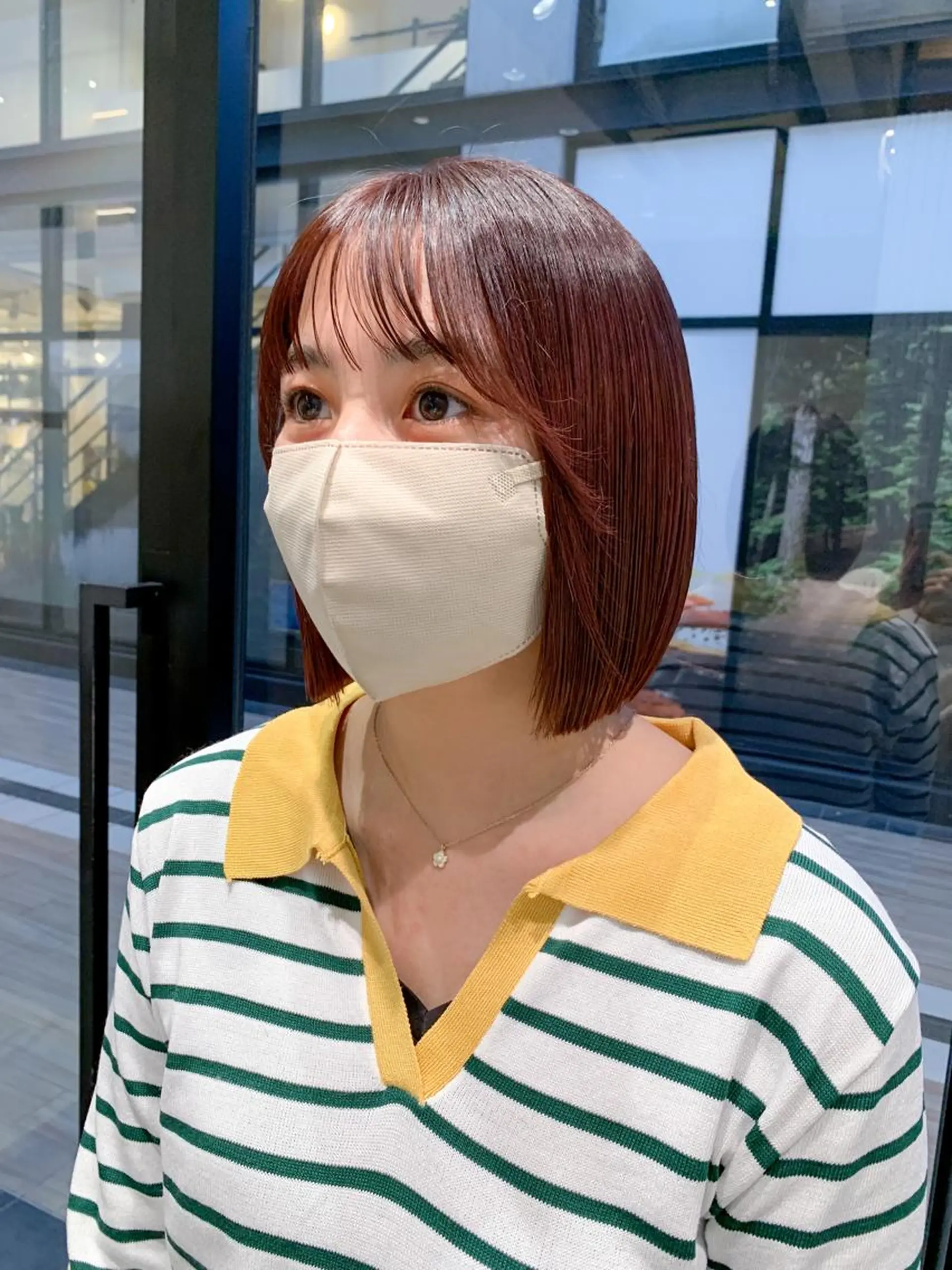 ショート カラー ヘアアレンジ ブリーチ カット ヘアカラー トリートメント yuka .のヘアスタイル