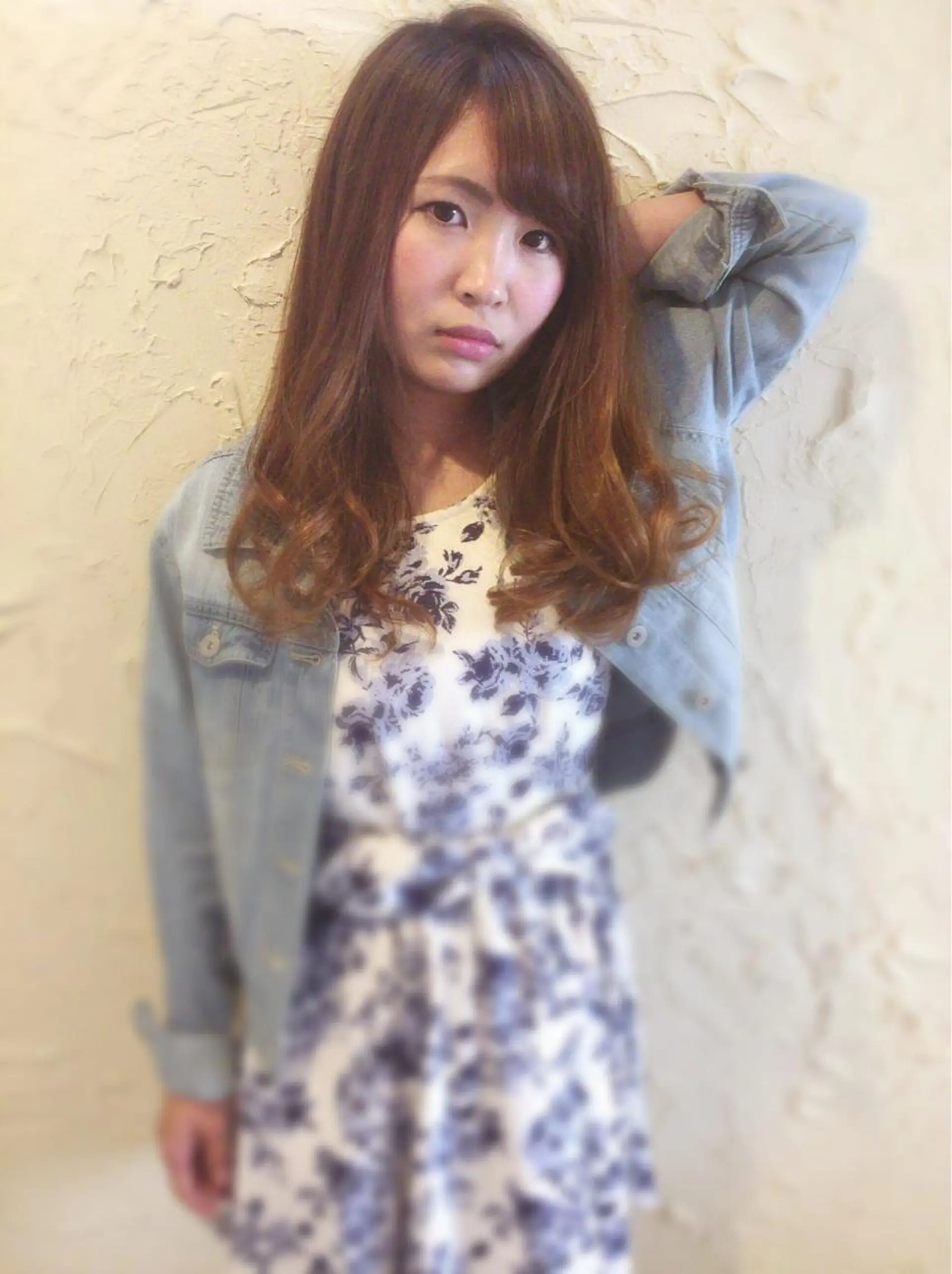 セミロング パーマ 美容歴１８年以上🌈 山口のヘアスタイル