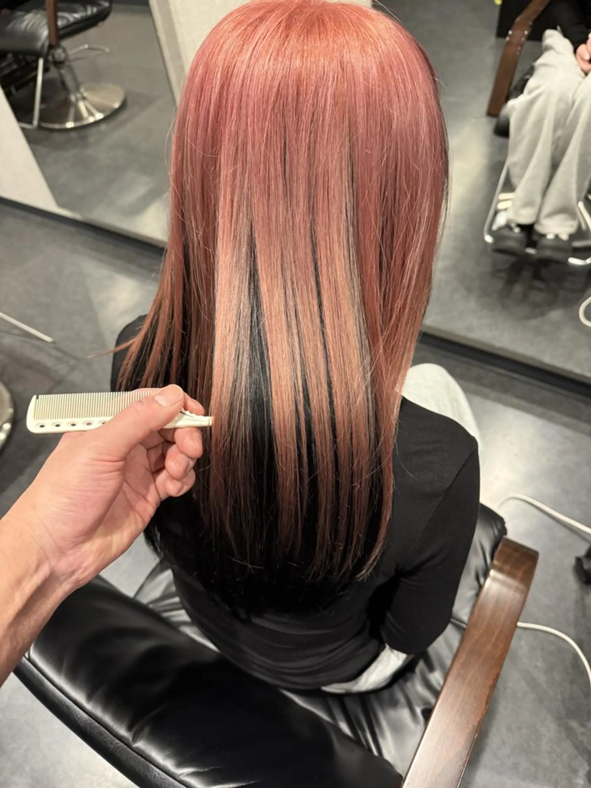 セミロング 髪質改善 髪質改善⚡️カラー 🍀武久 誠🍀のヘアスタイル