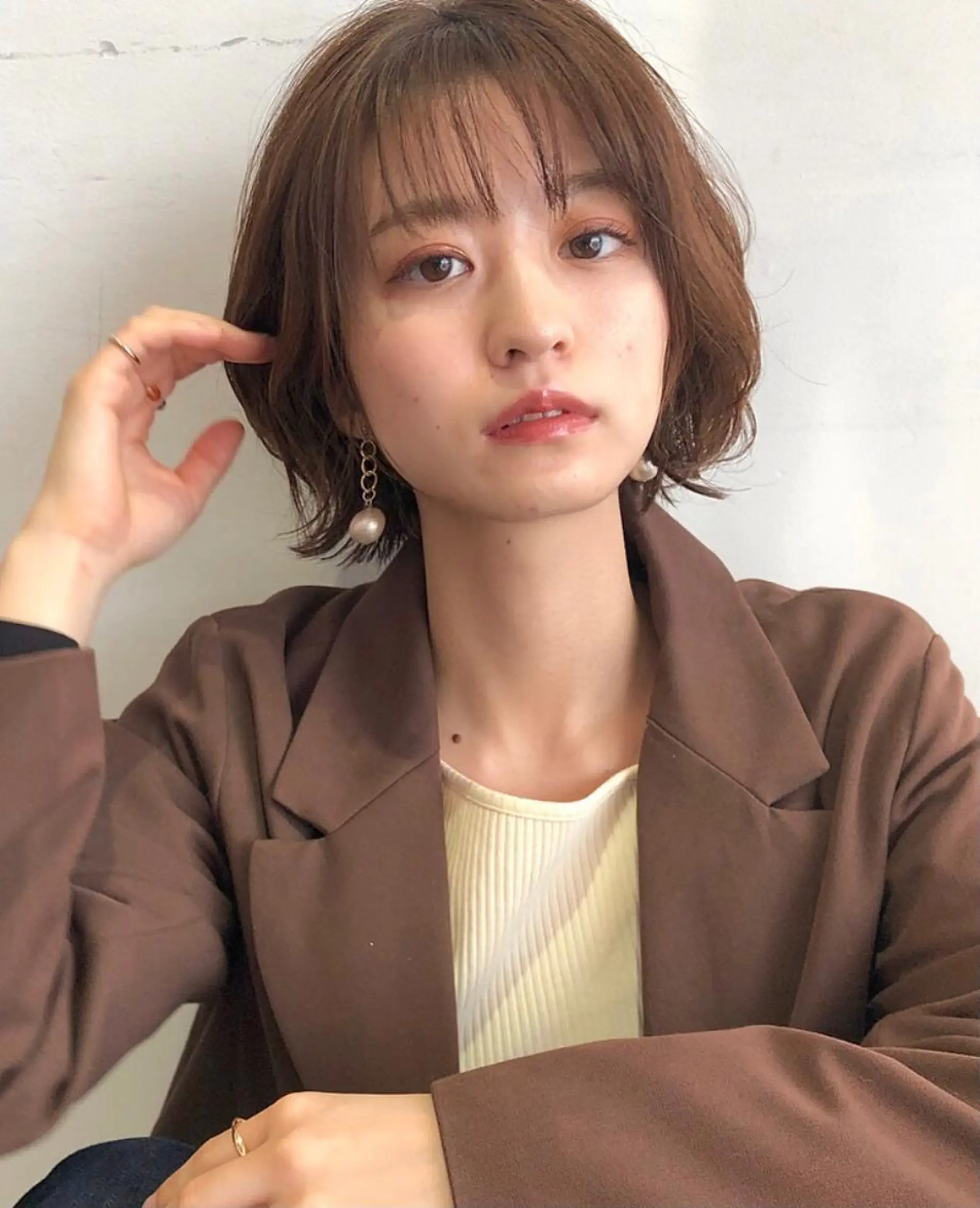 ショート カラー パーマ 🍊千葉 未来🍊店長のヘアスタイル