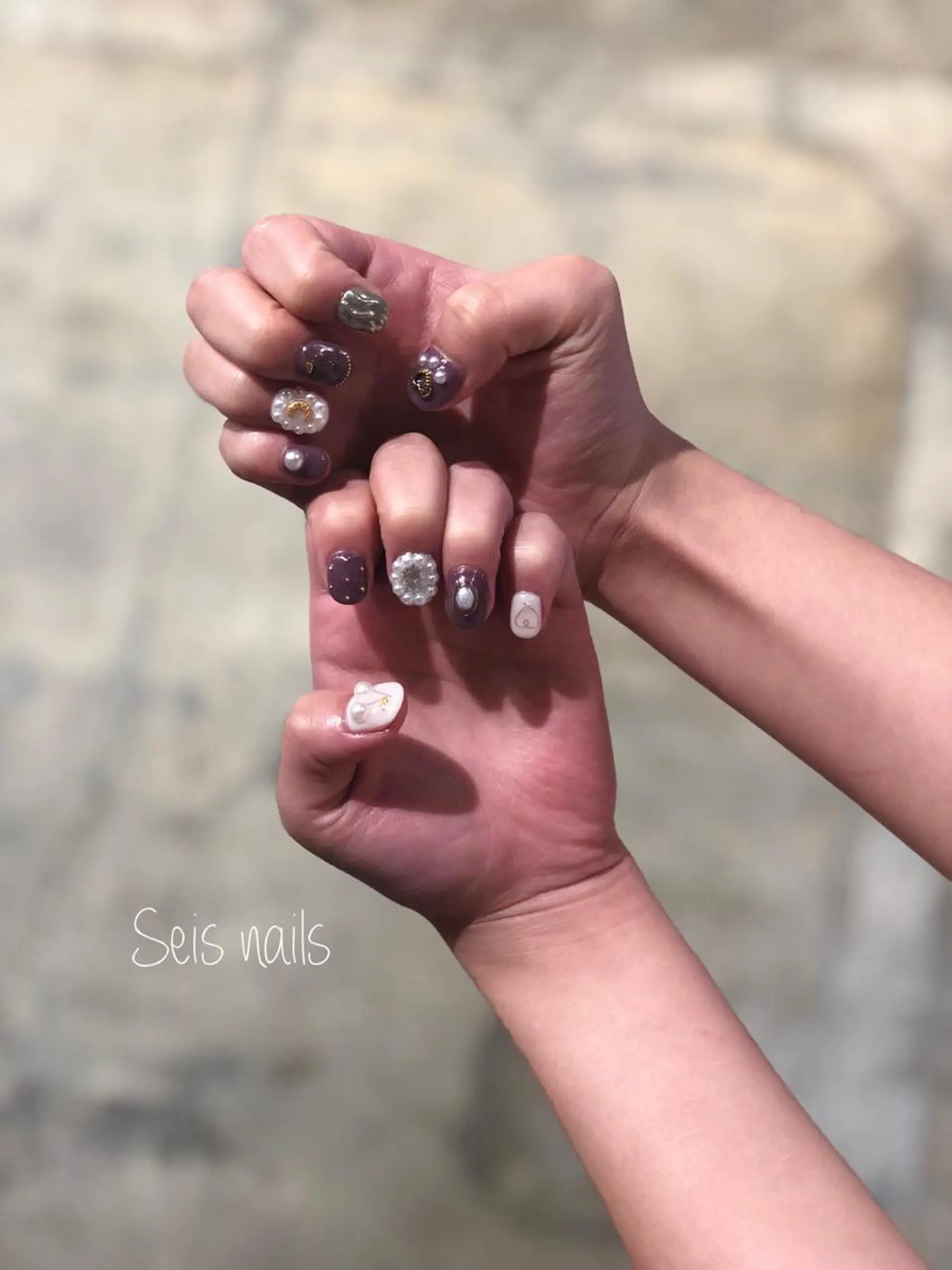 ネイル ハンドネイル Seis Shihoのネイルデザイン