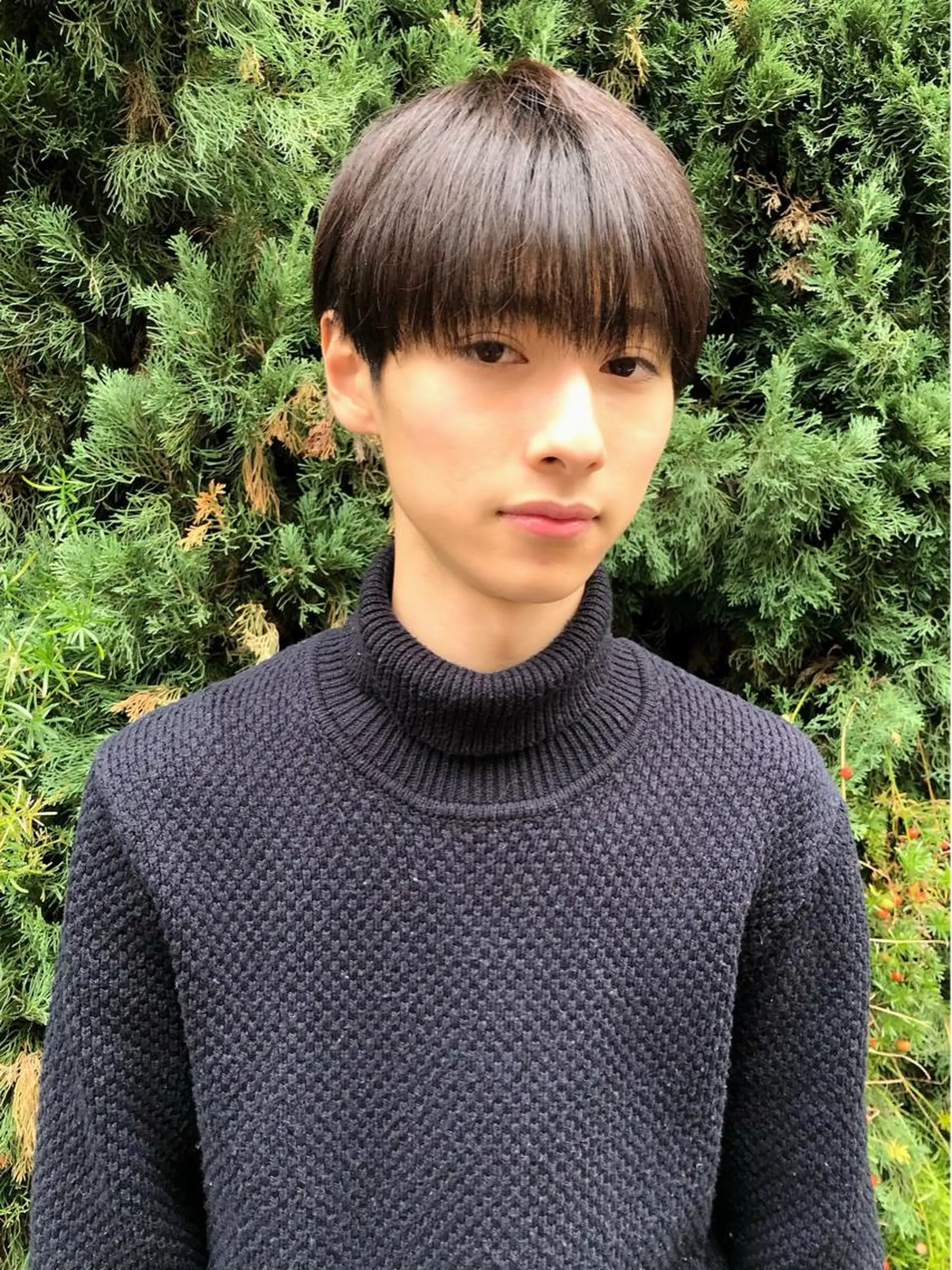 ショート メンズ🍃ナチュラル 韓国風ヘアRENのヘアスタイル