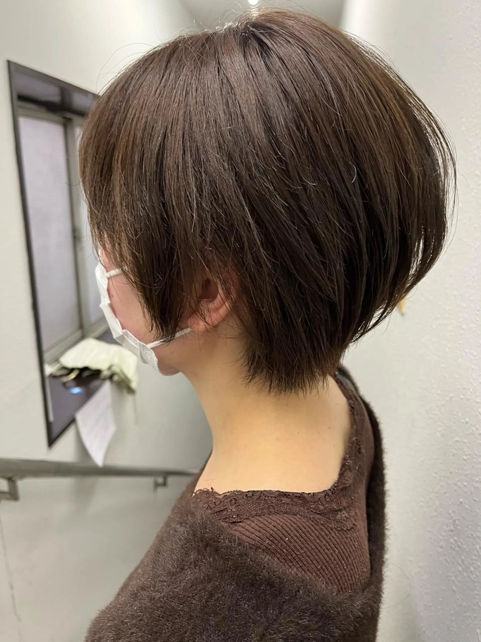 ショート 💗レイヤーショート ボブ艶髪/竜也💗のヘアスタイル