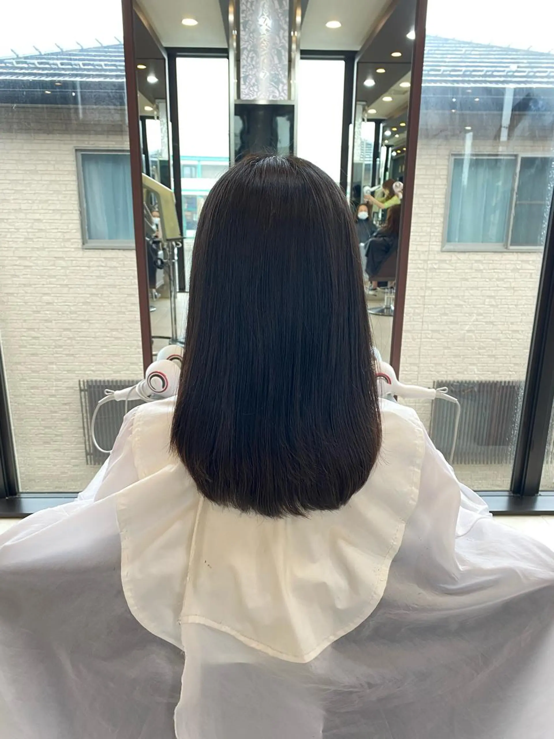 セミロング 多河 遥のヘアスタイル