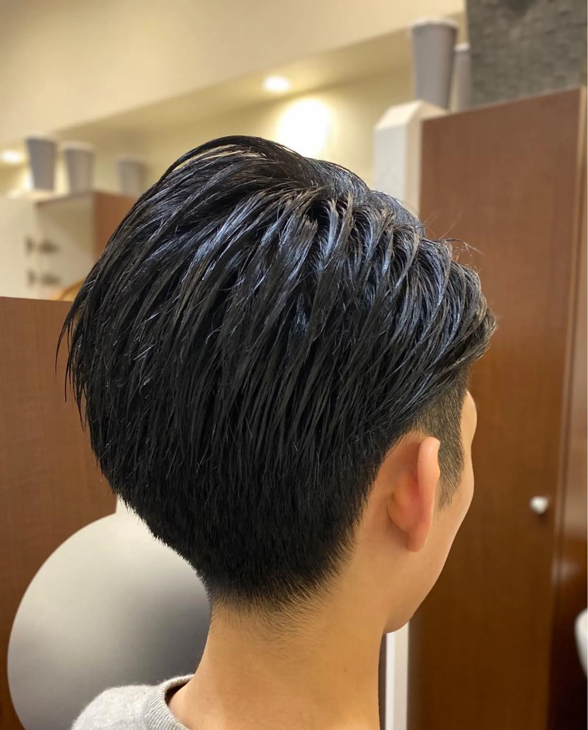 ショート カット ヘアセット 川西 朋希のヘアスタイル