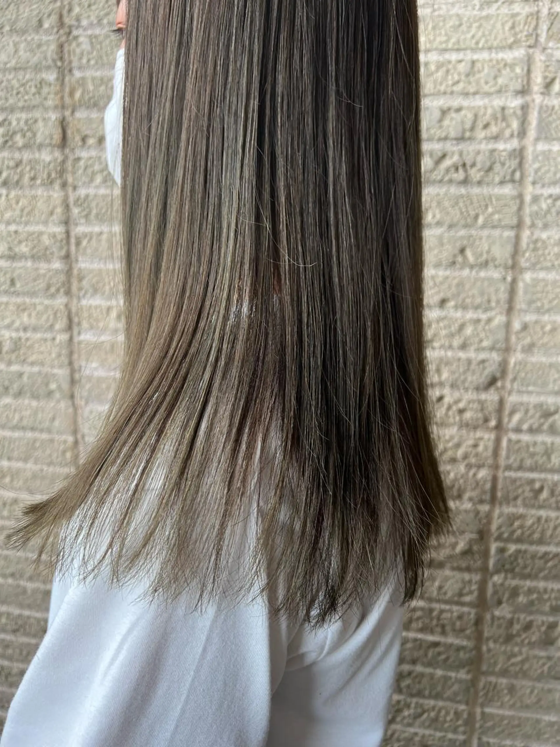 ロング カラー ヘアアレンジ カット ヘアカラー トリートメント 加藤 綾華のヘアスタイル