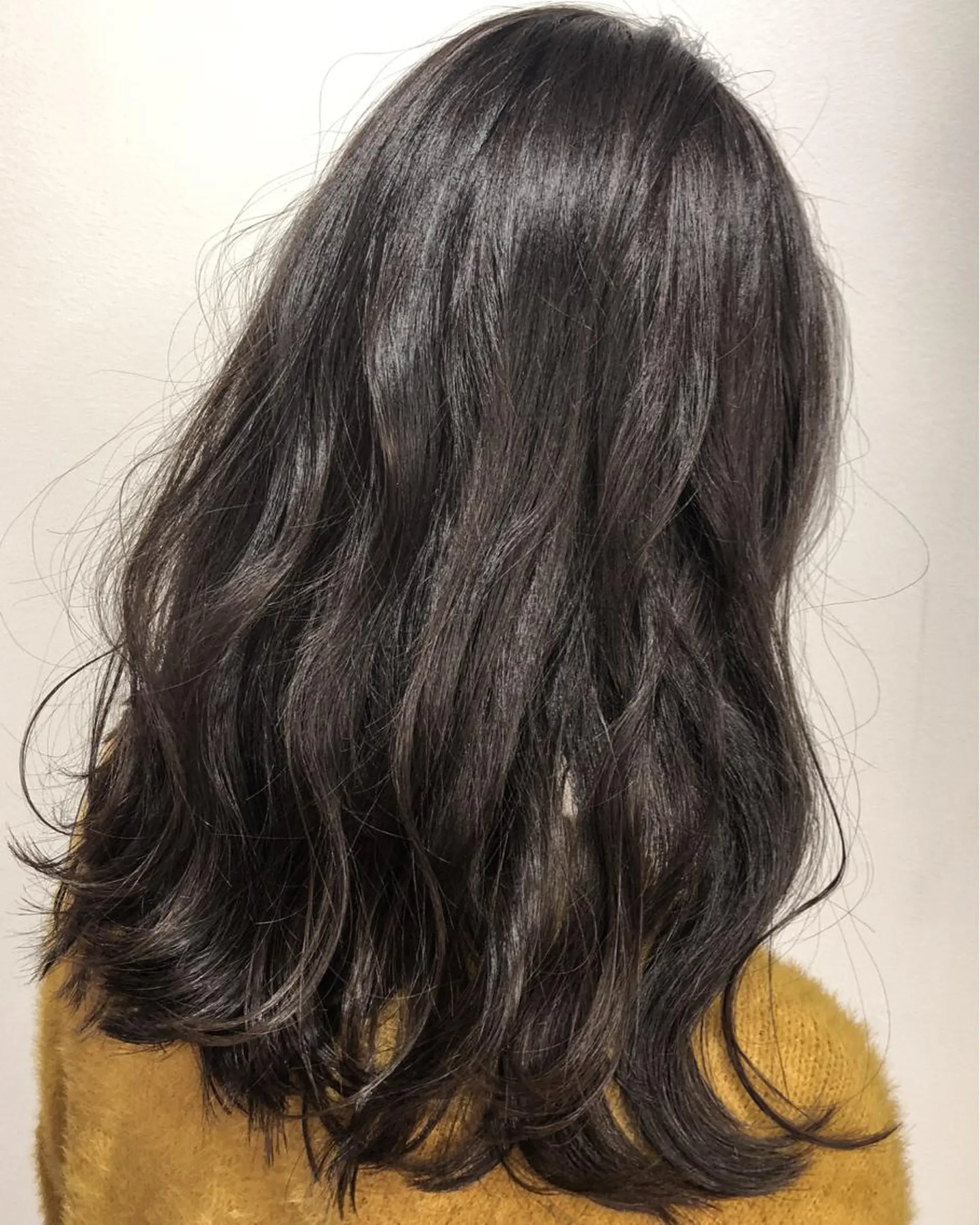 ミディアム カラー パーマ 💗艶カラー💗 CECILのヘアスタイル