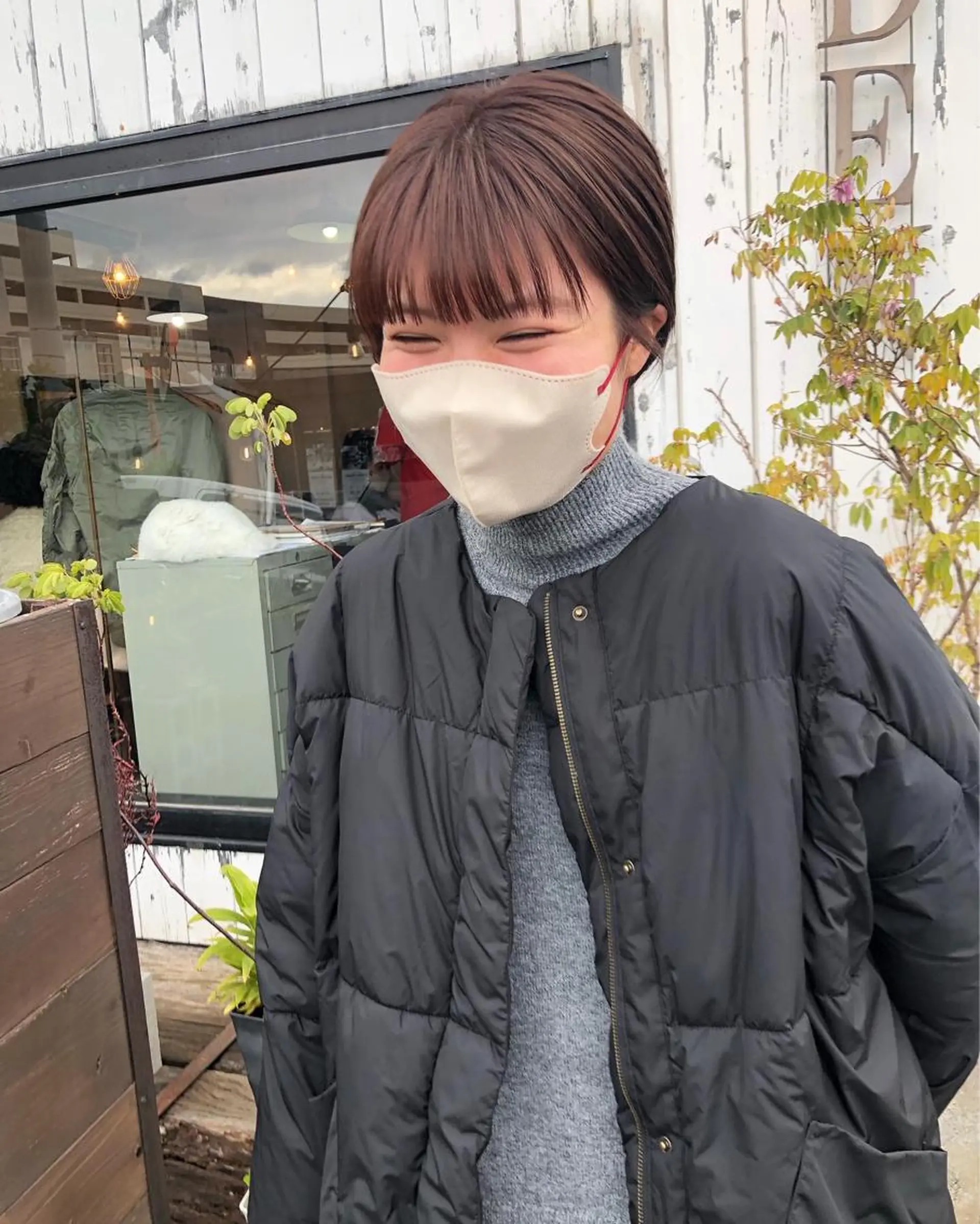 ショート カラー デザインカット🎨 ボブ🫟おざきのヘアスタイル