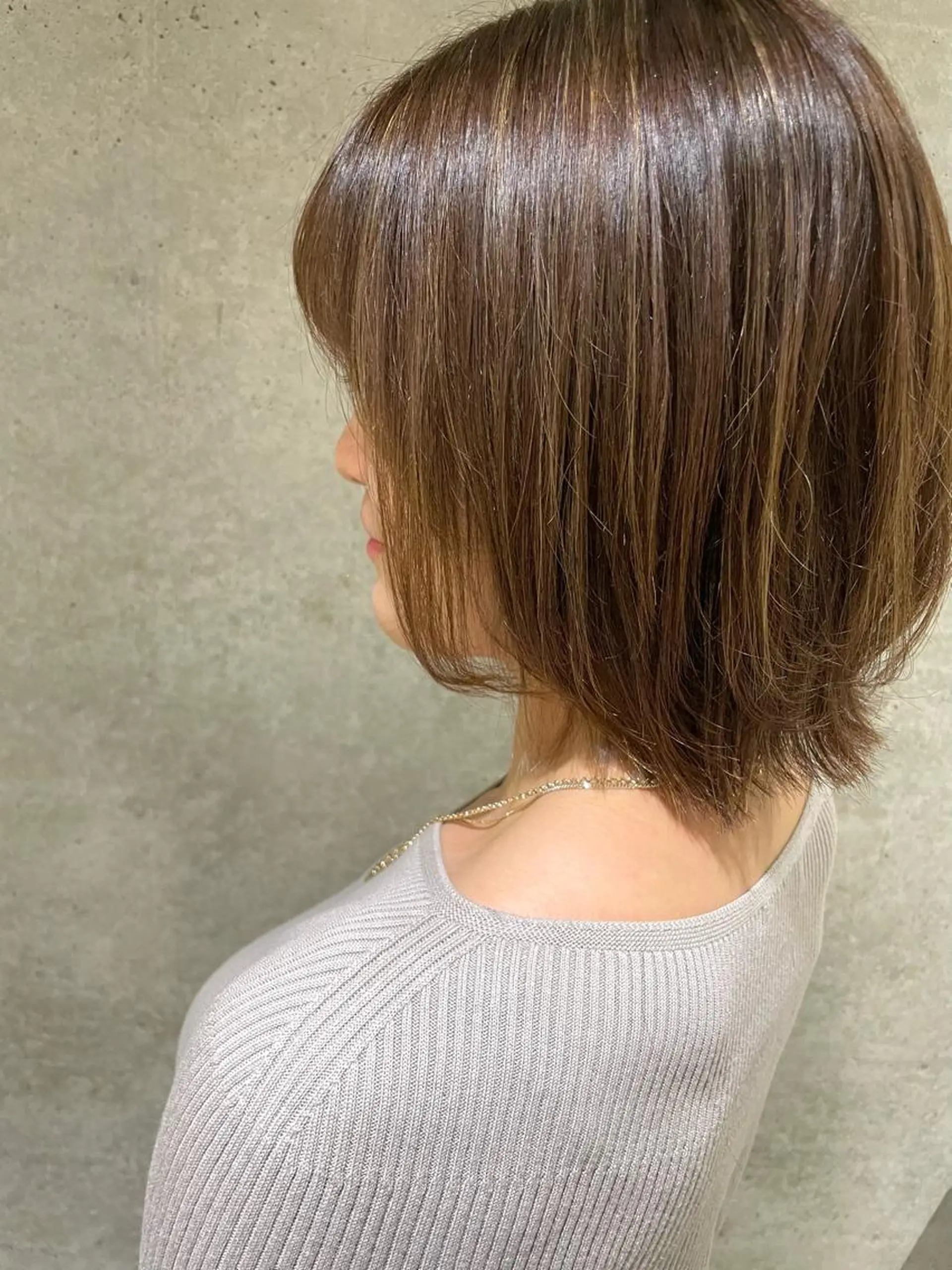 ミディアム カラー ヘアカラー トリートメント ハイライトが 得意なニキです😊のヘアスタイル