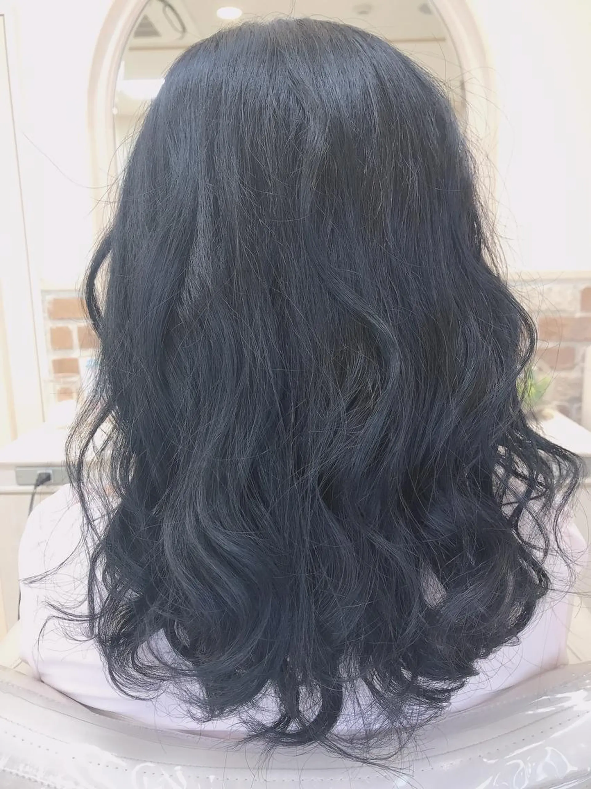 ミディアム 店長ハイトーンカラー 柞山史奈のヘアスタイル