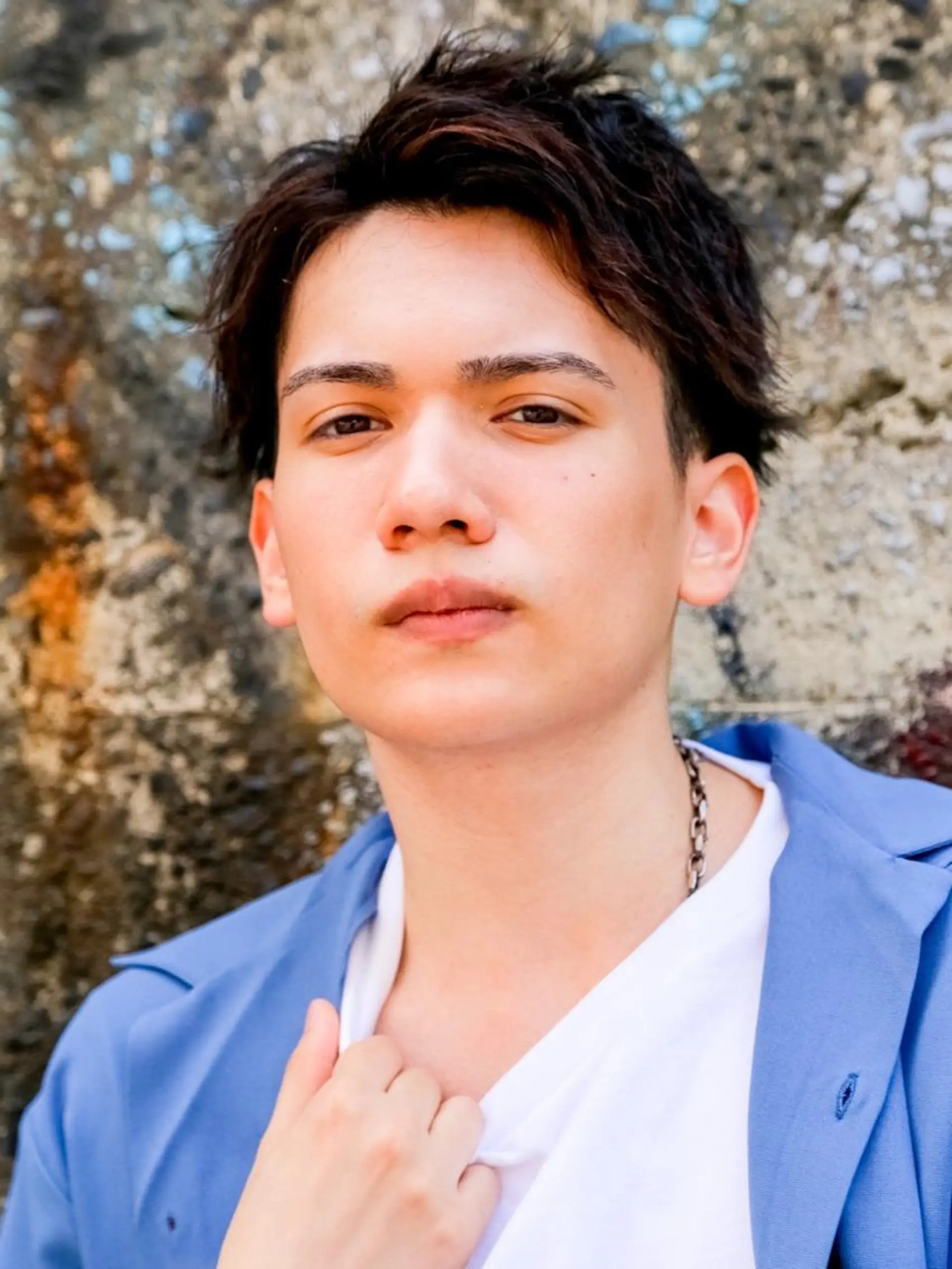 ショート カラー メンズ warme所属・メンズパーマ メンズ特化ryoのヘアスタイル