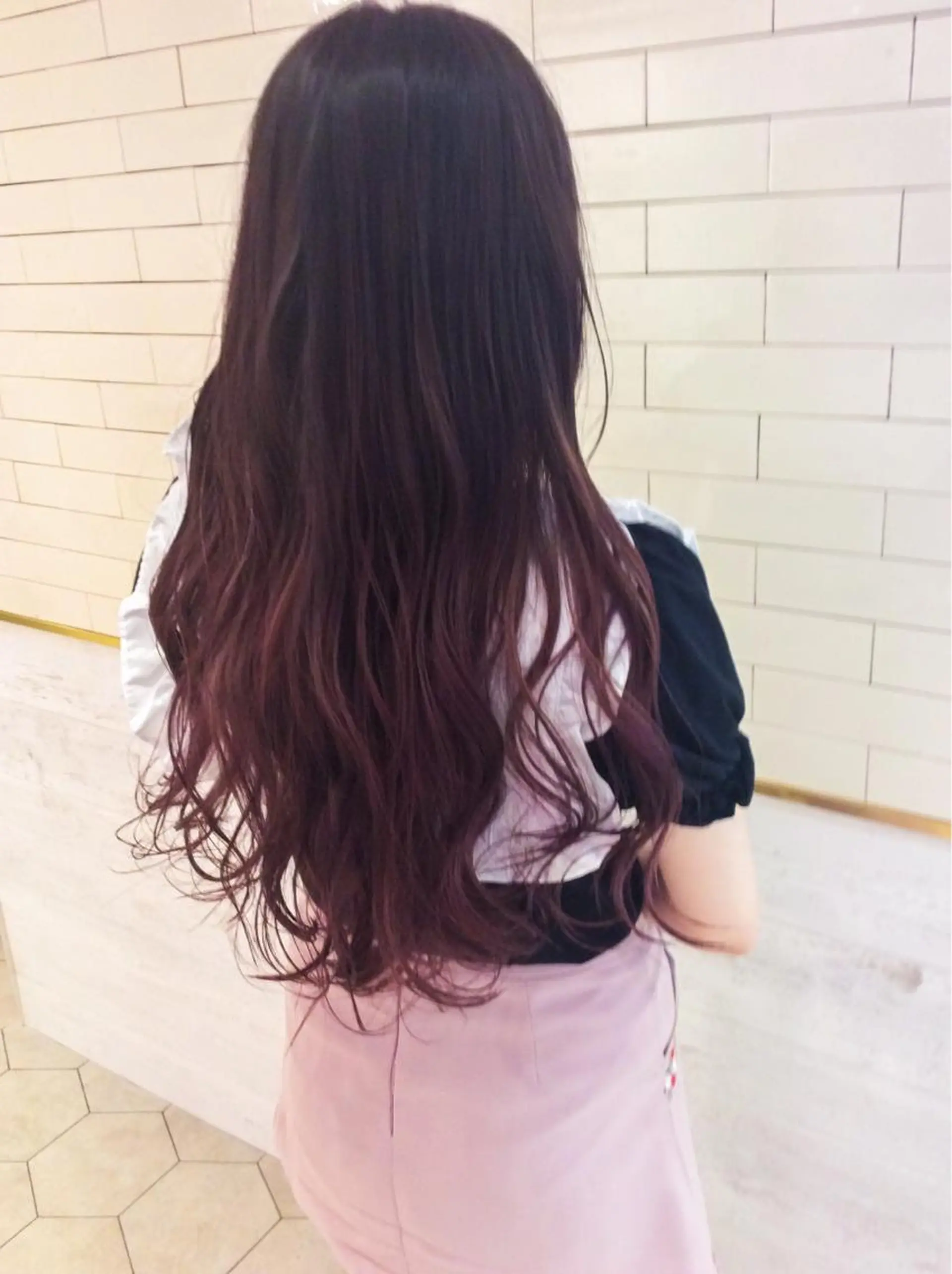 ロング カラー レイヤーカット× 髪質改善たもりのヘアスタイル