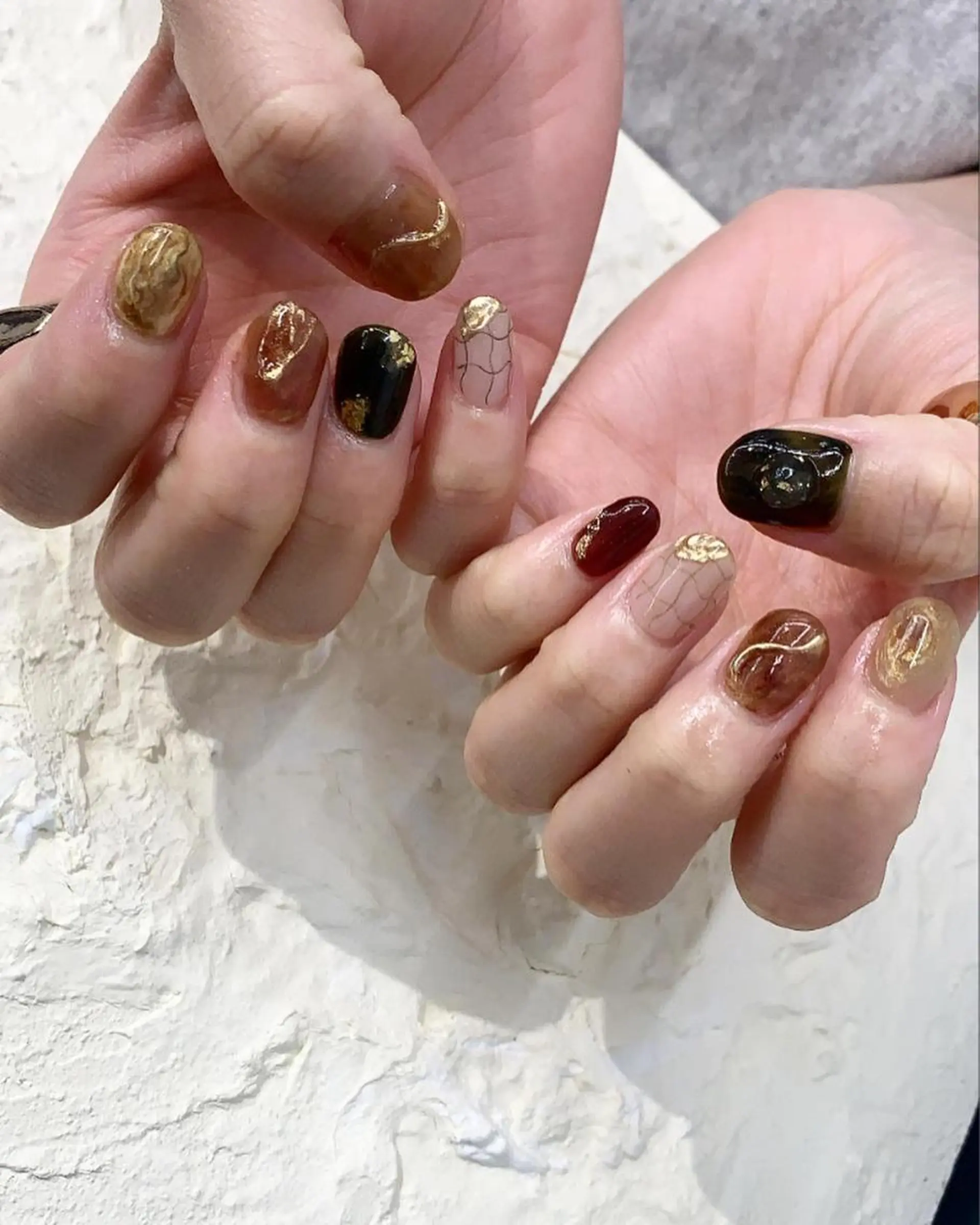 ネイル 冬ネイル クリスマス nail＊ runa🌻のネイルデザイン