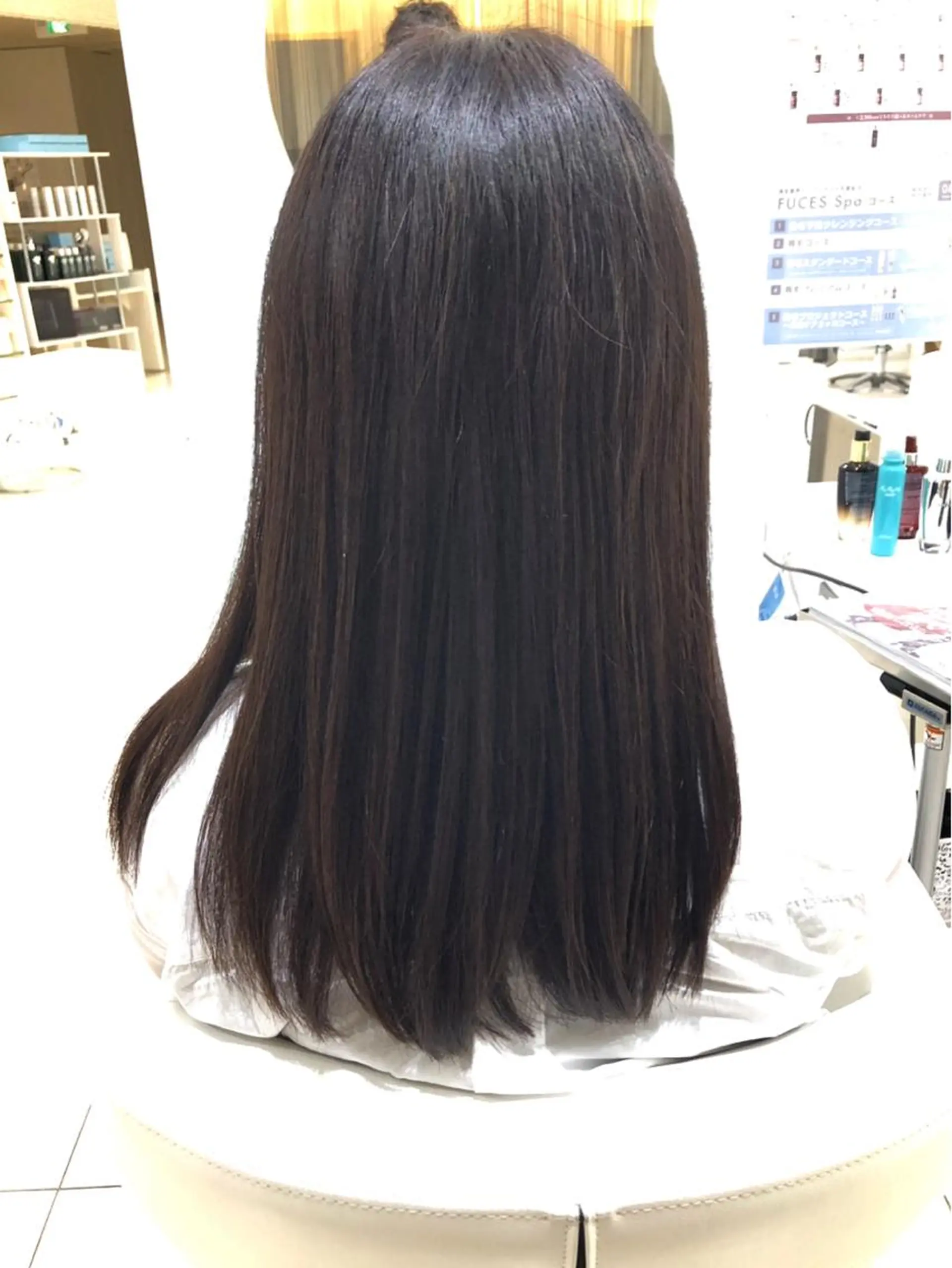 ロング カット ヘアカラー トリートメント セレスト心斎橋所属・上田 篤史のヘアスタイル