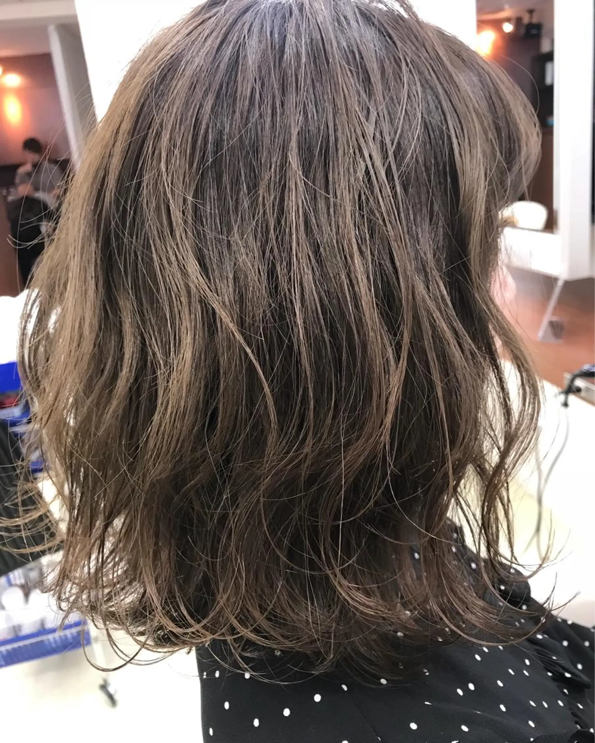 ロング アッシュ 💫カットはなんでも 得意です✂️のヘアスタイル