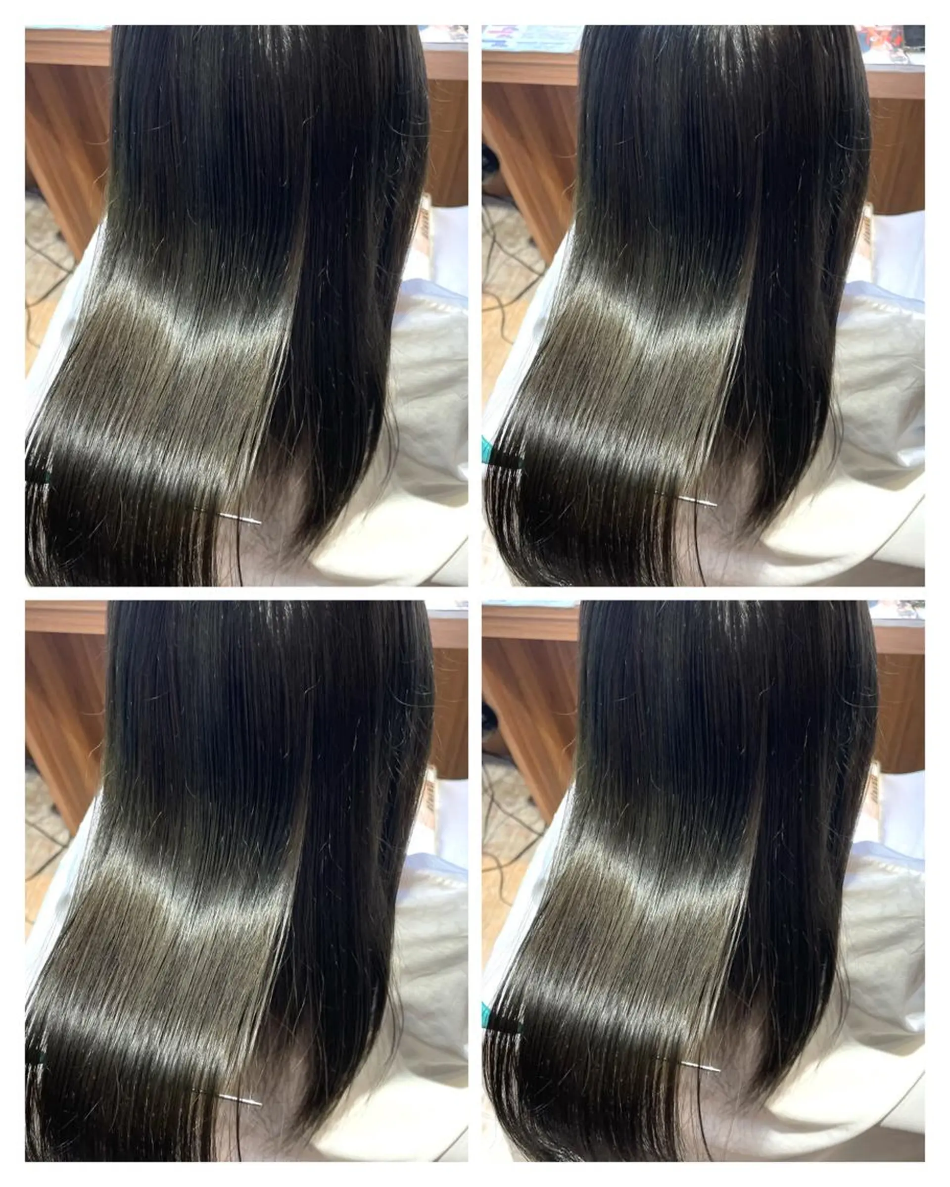 ロング カラー 切りっぱなしボブ アディクシーカラー アッシュ アッシュブラック ベージュカラー xepu【エクシープ】所属・💎縮毛矯正・ 美髪💎DAICHIのヘアスタイル