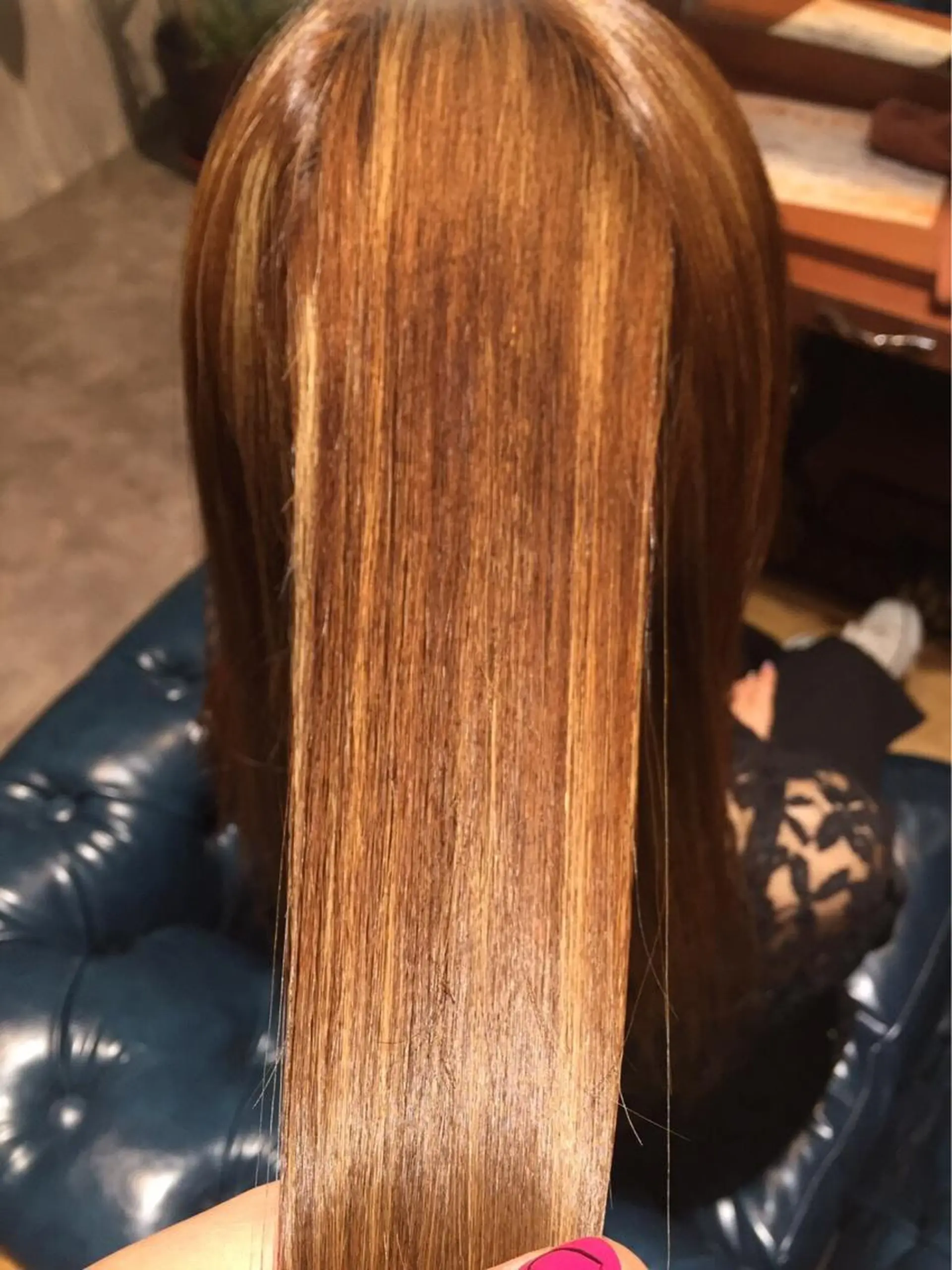 ロング カラー パーマ ヘアアレンジ メンズ キッズ ネイル マツエク・マツパ アティリー 西梅田のヘアスタイル