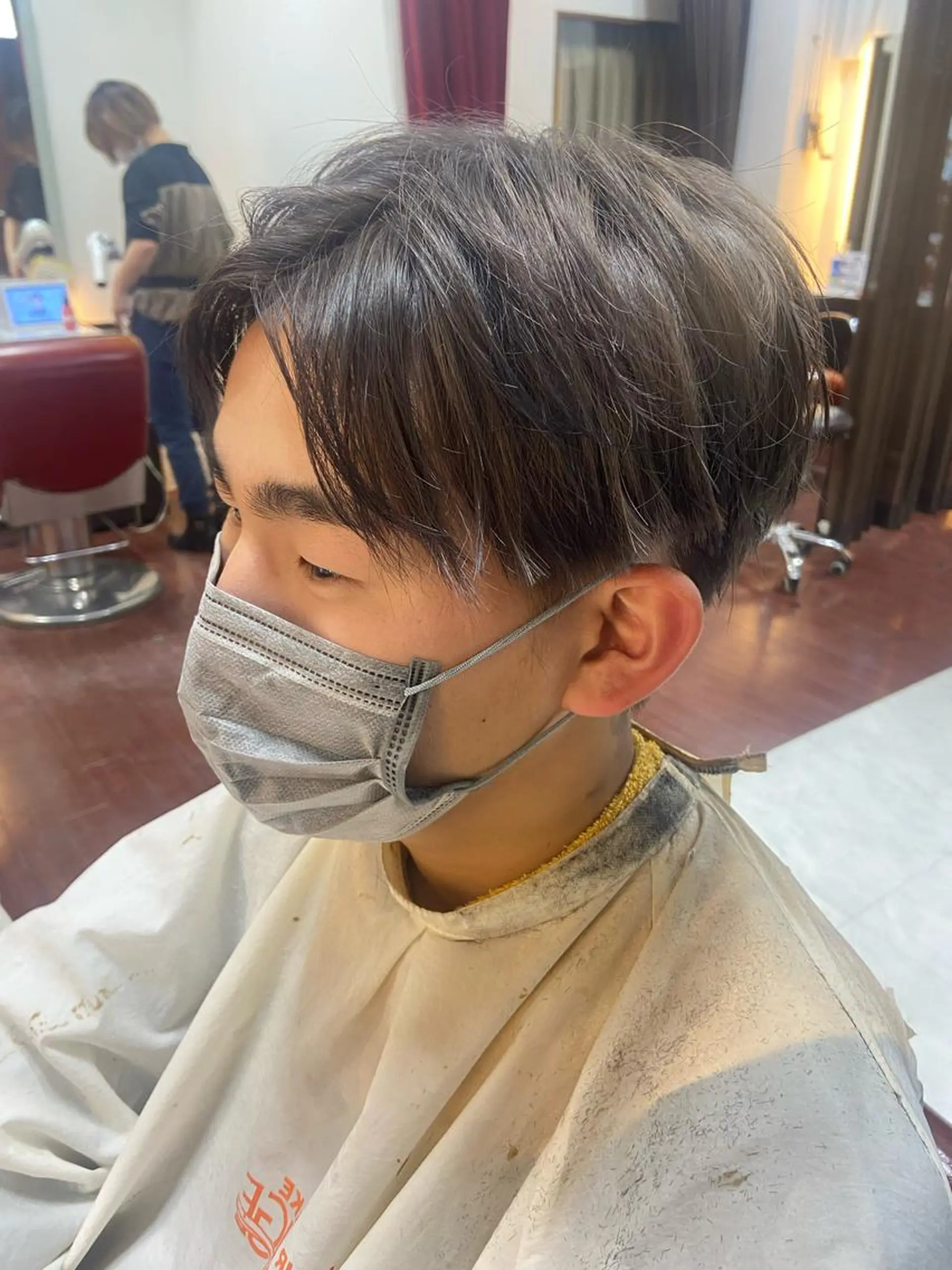 カラー メンズ 瀧下 唯のヘアスタイル