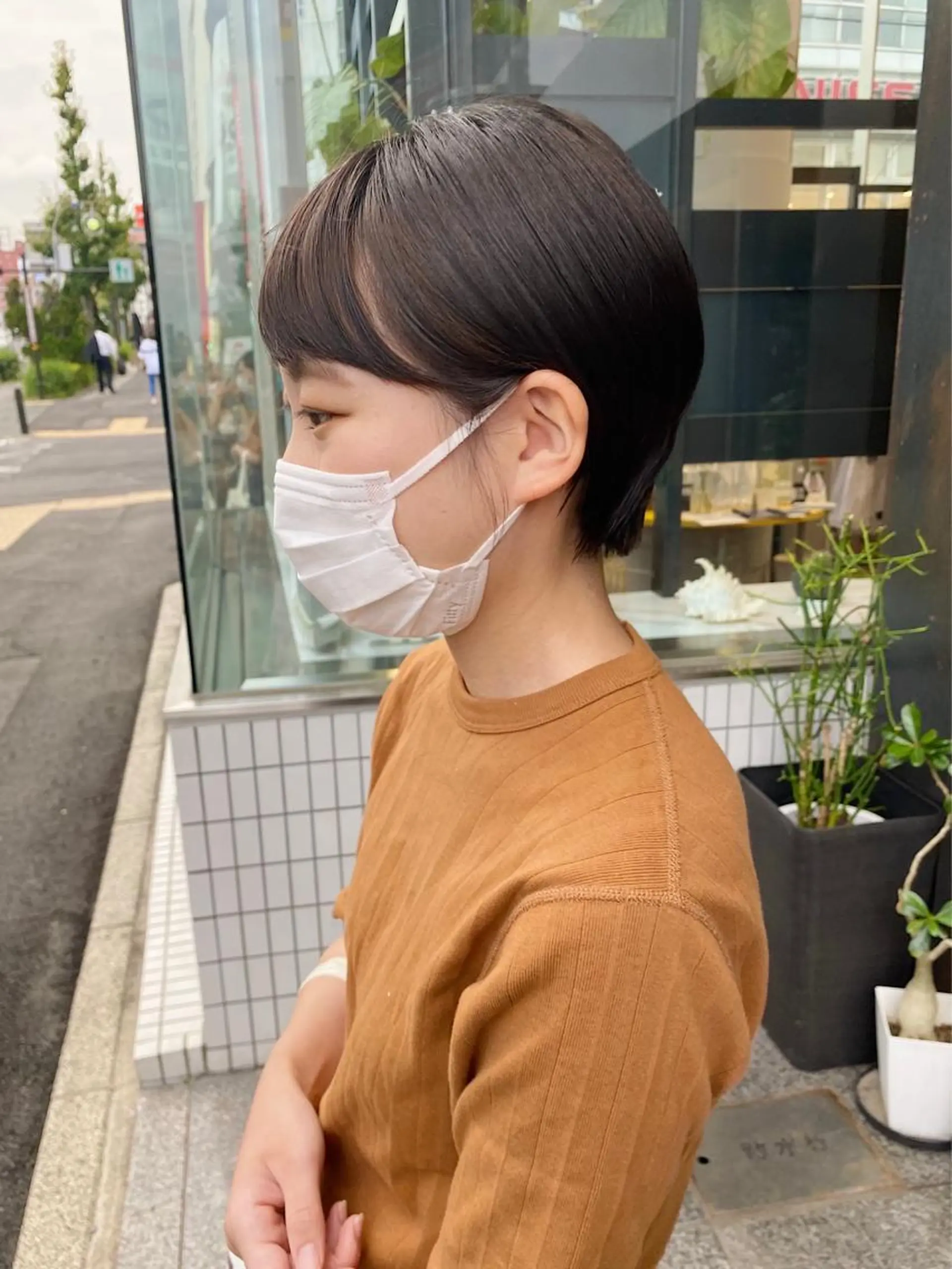 ショート ショートヘア カット momoka /ショート/ボブのヘアスタイル