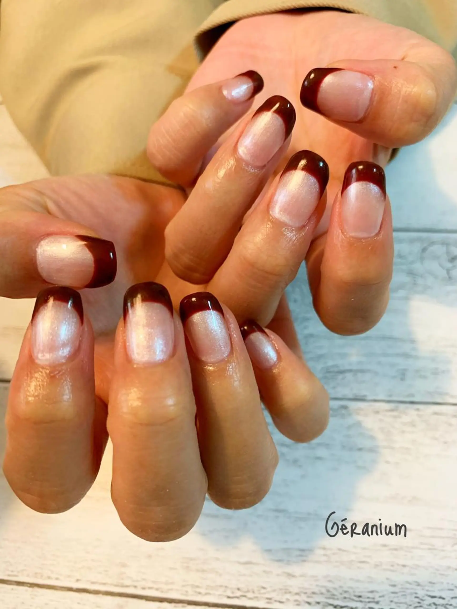 ネイル ハンドネイル GéRanium Harukaのネイルデザイン