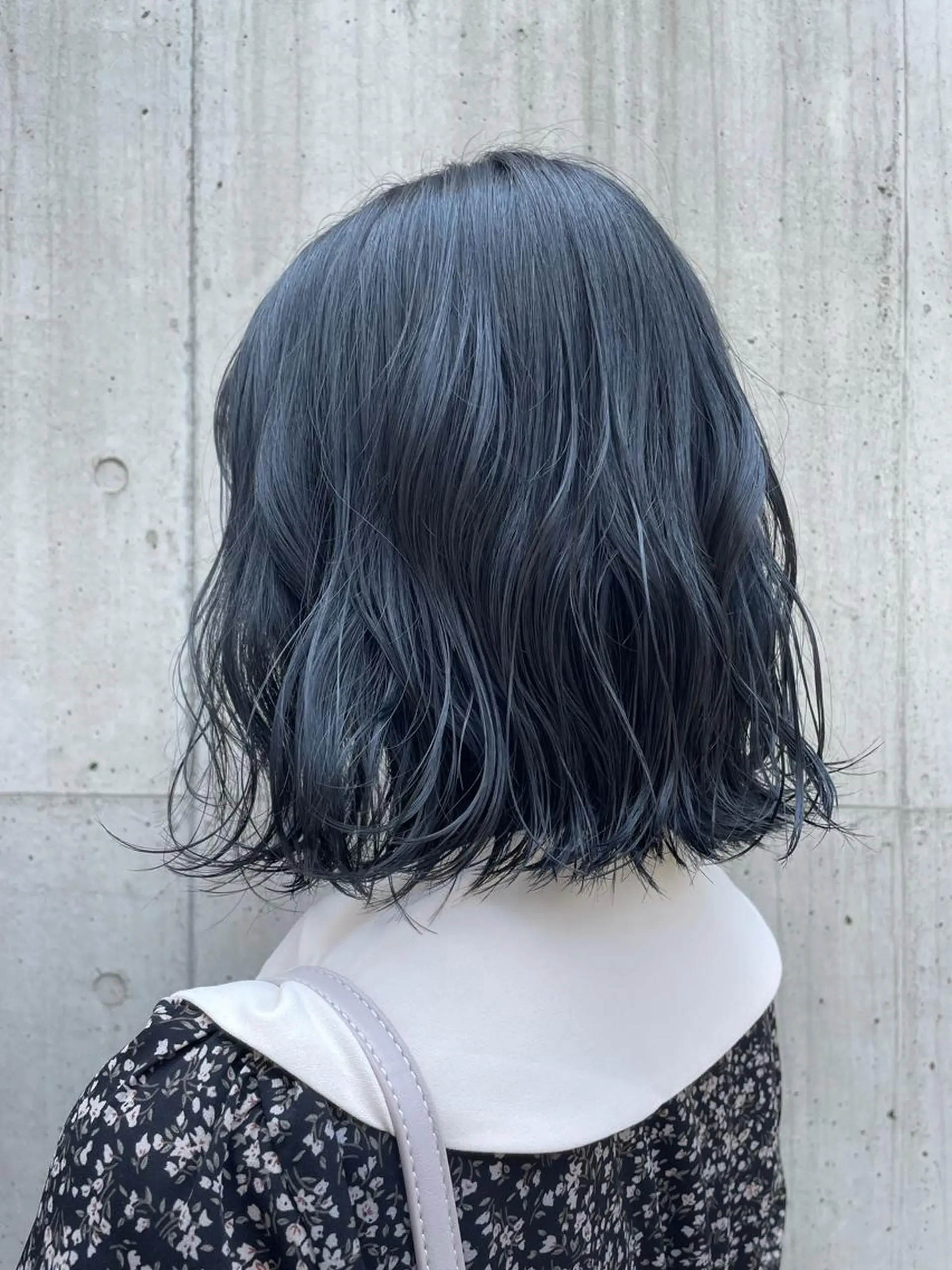 ミディアム カラー カット トリートメント ボブ/インナーカラー ショート/佐野祥子のヘアスタイル