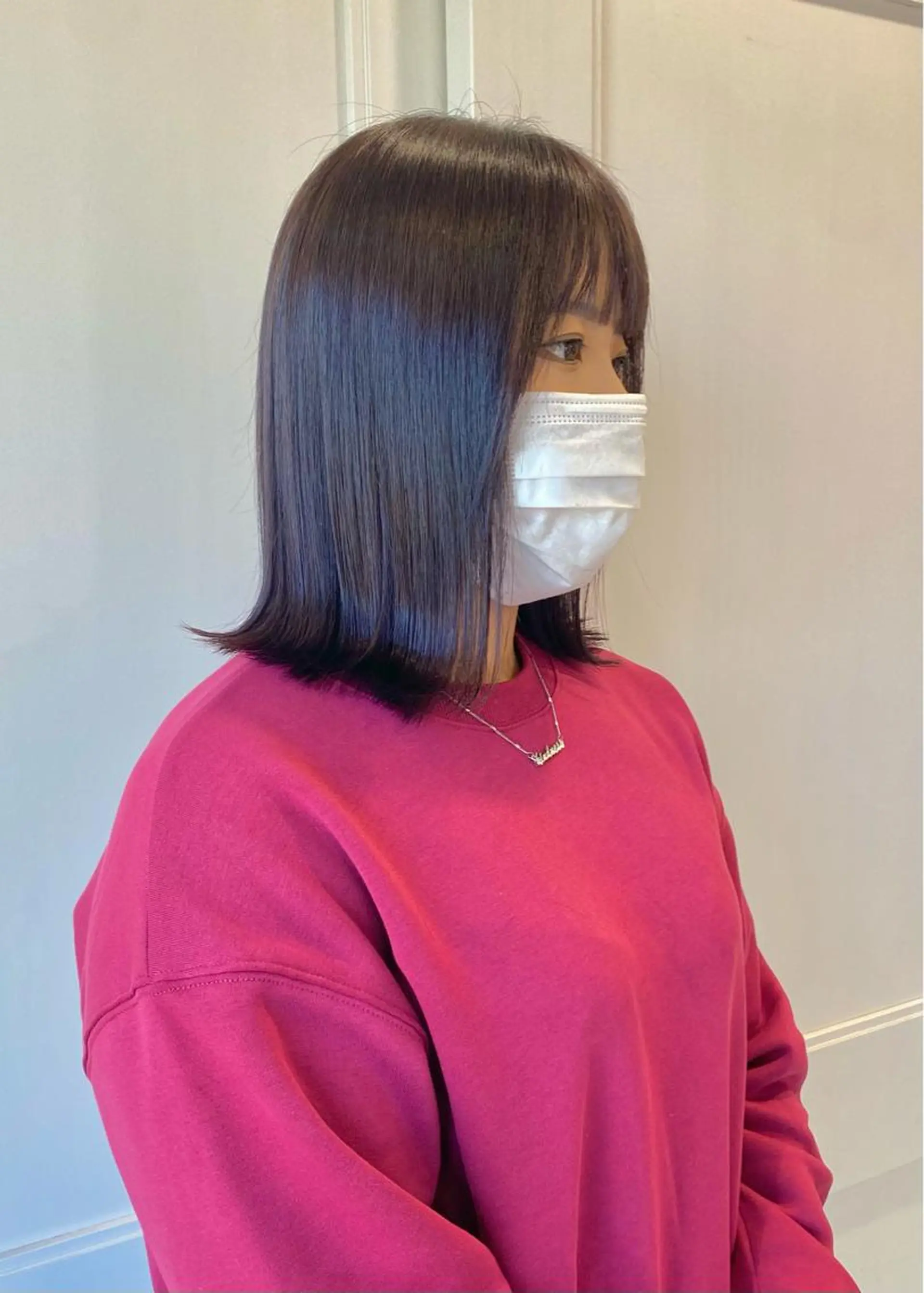 ショート カラー ラベンダーカラー Ayuna /透明感カラーのヘアスタイル