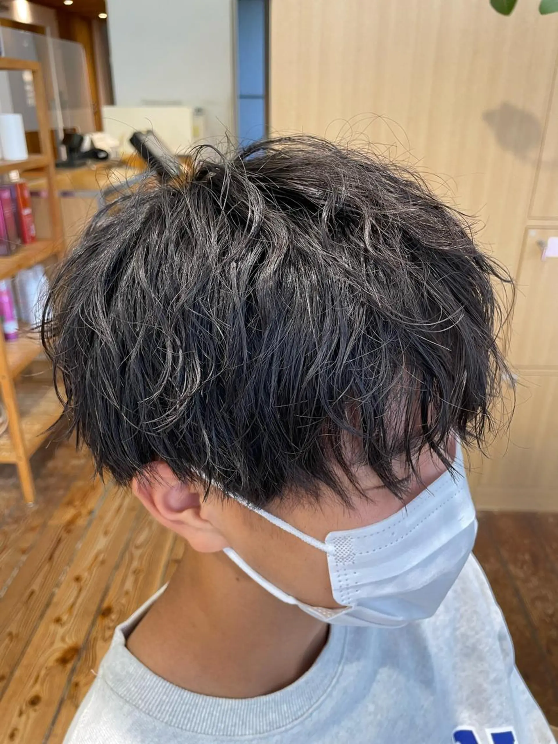 ショート メンズ カット パーマ マツゴウ　カズヤ/金 沢文庫／パーマのヘアスタイル