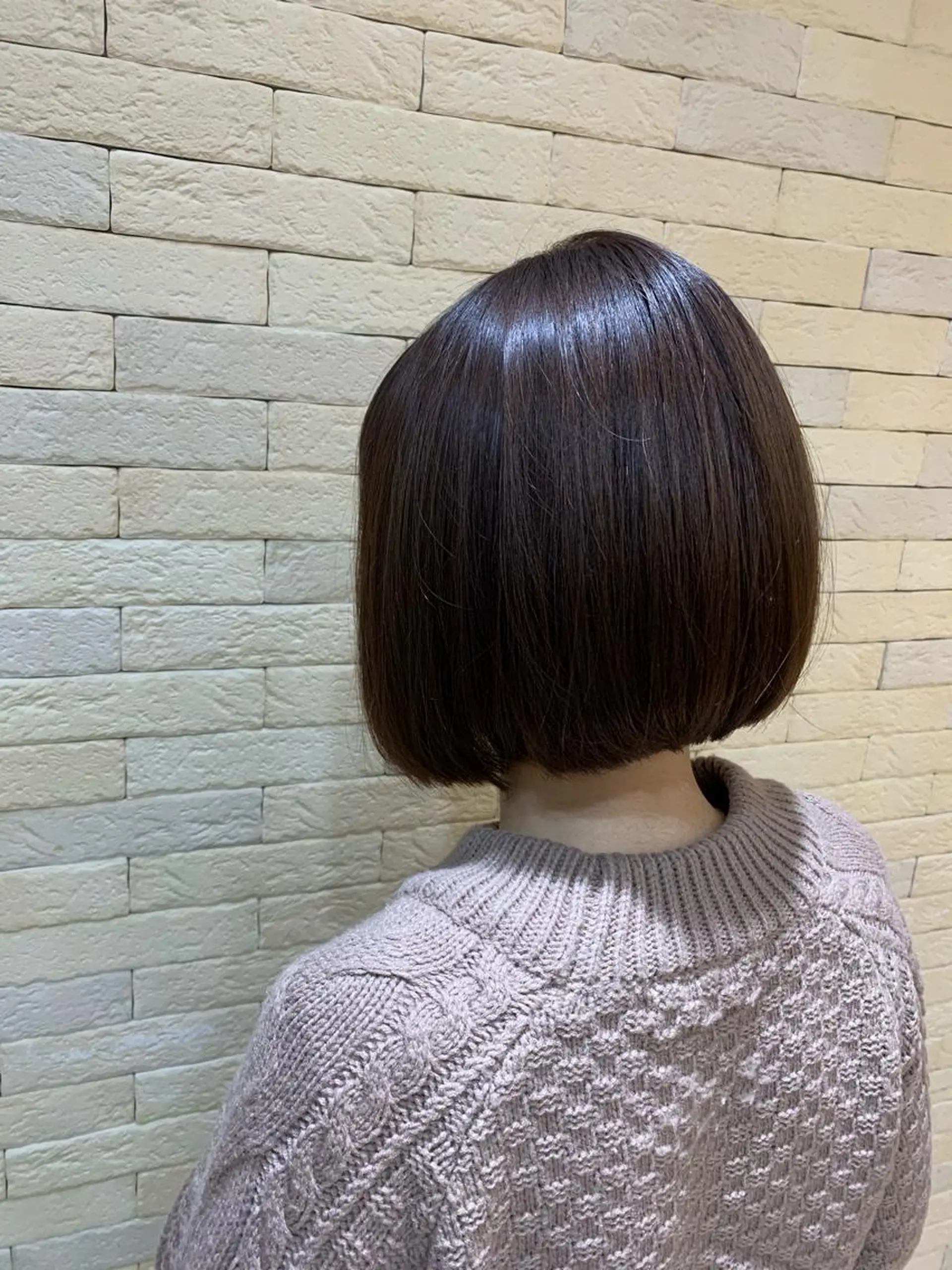 ショート カラー ブラウンカラー くすみブラウン カット トリートメント 艶髪レイヤー上田 紗也🇰🇷💗のヘアスタイル