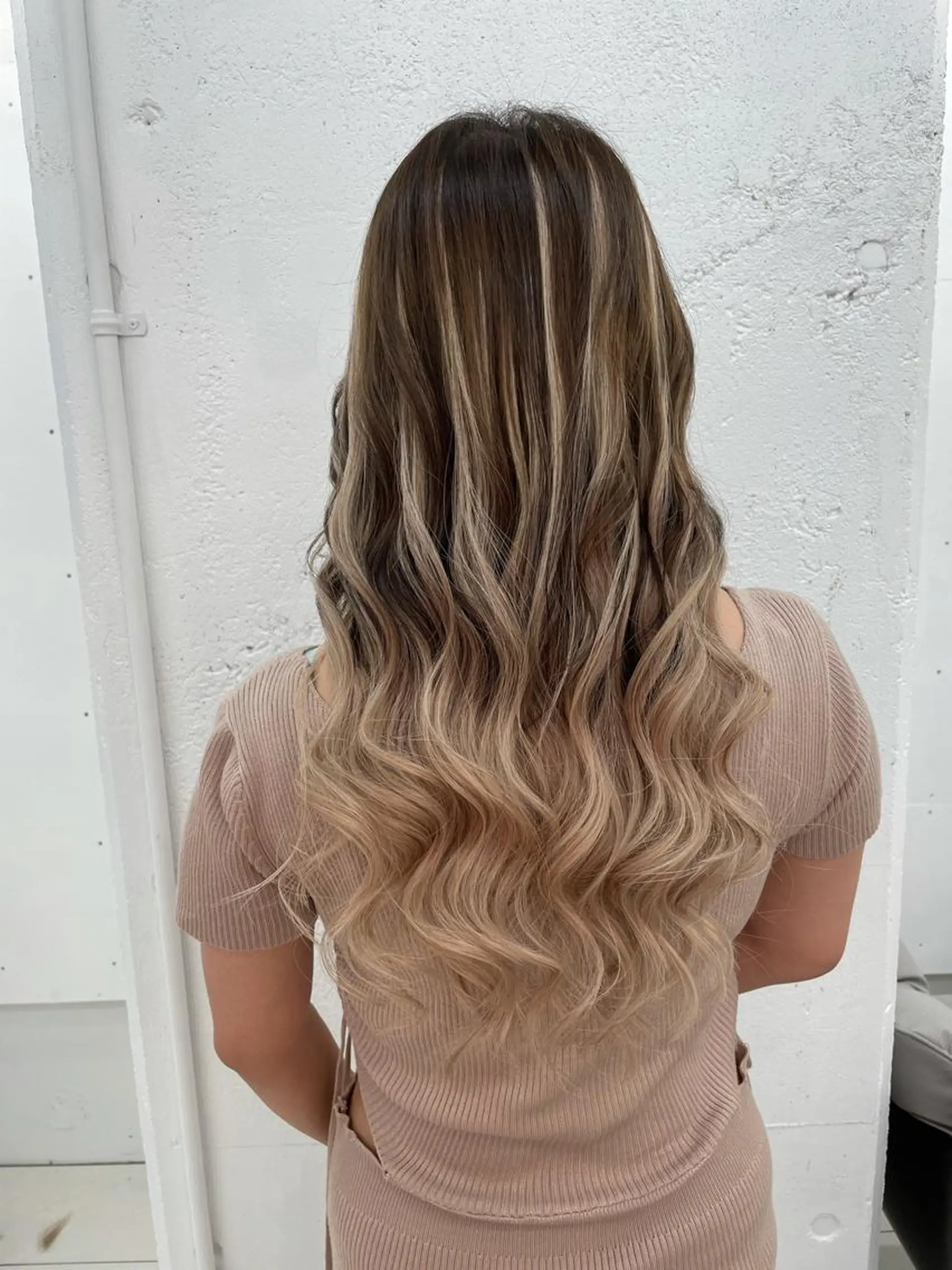 ロング エクステ 家田 竜のヘアスタイル