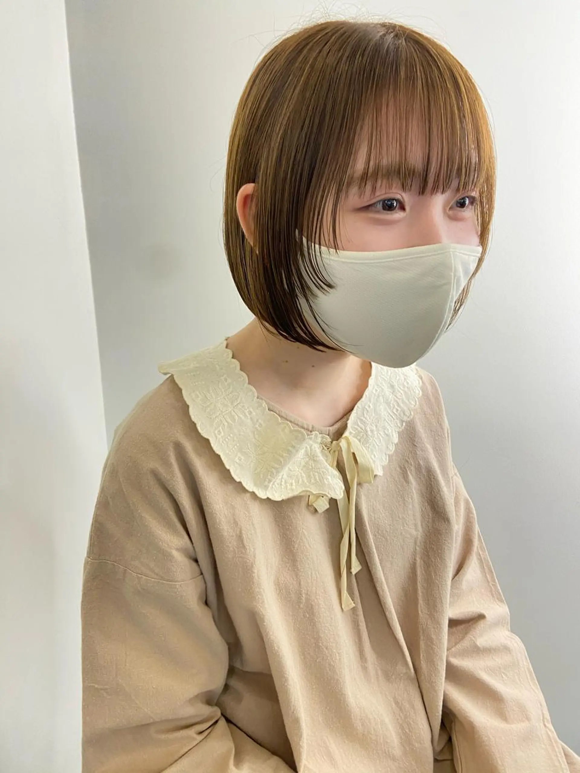 ショート カラー パーマ ヘアアレンジ メンズ キッズ ネイル マツエク・マツパ ショート/ボブ/ パーマ/柏原良亮のヘアスタイル