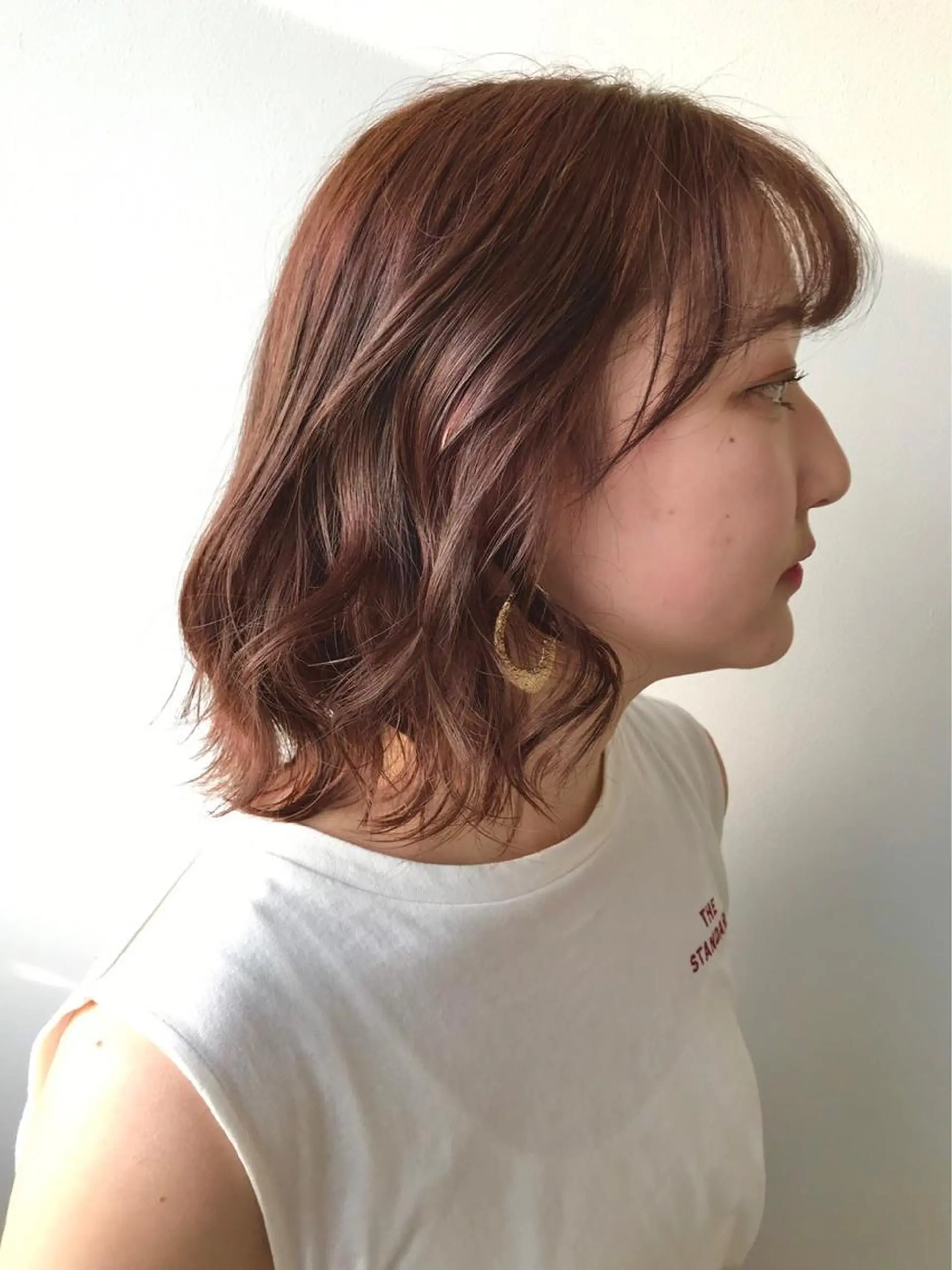 カラー nono/パーマ /顔まわりカット🐈のヘアスタイル