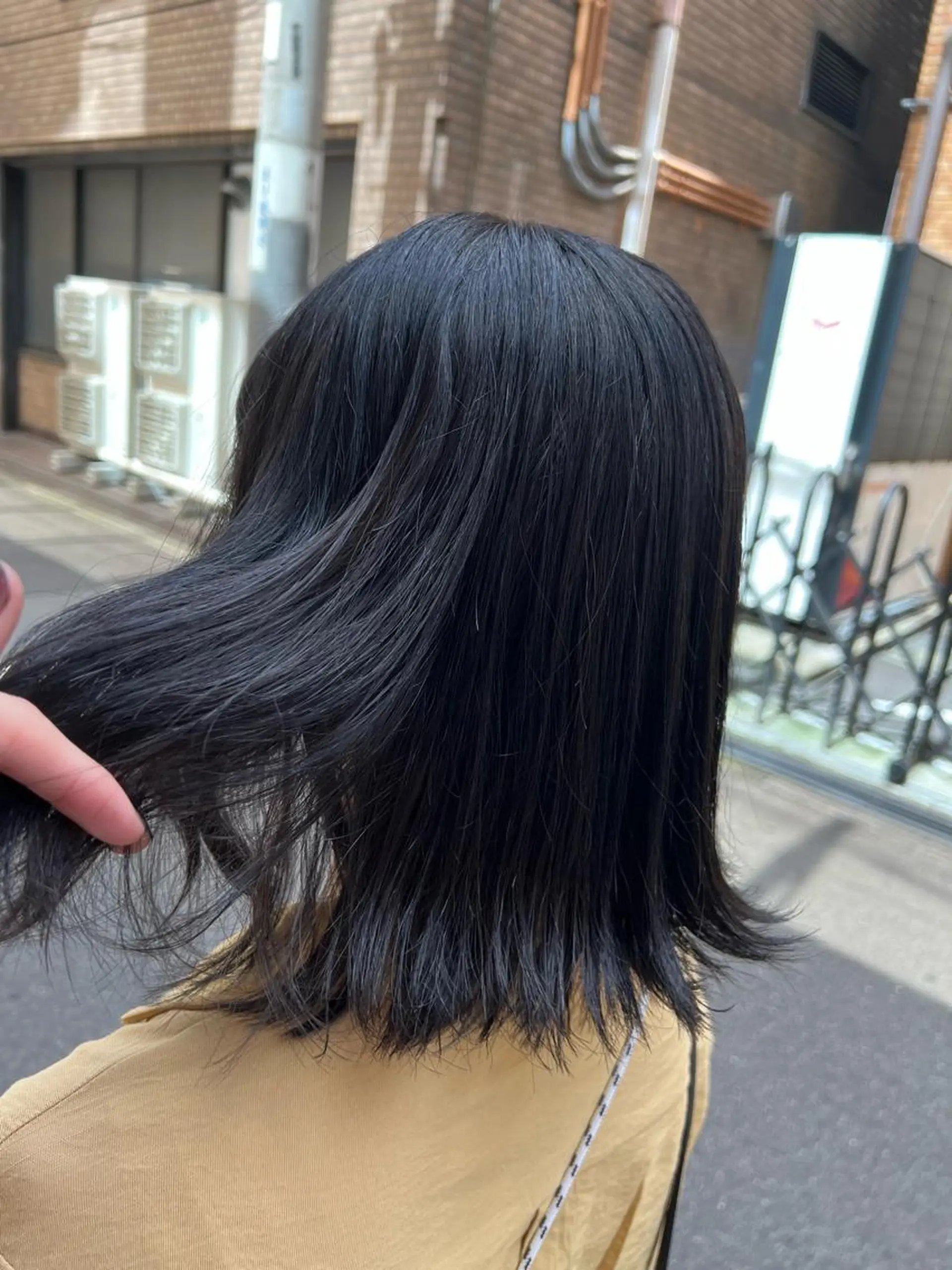 ミディアム カラー 髪質改善ストレート Kantaのヘアスタイル