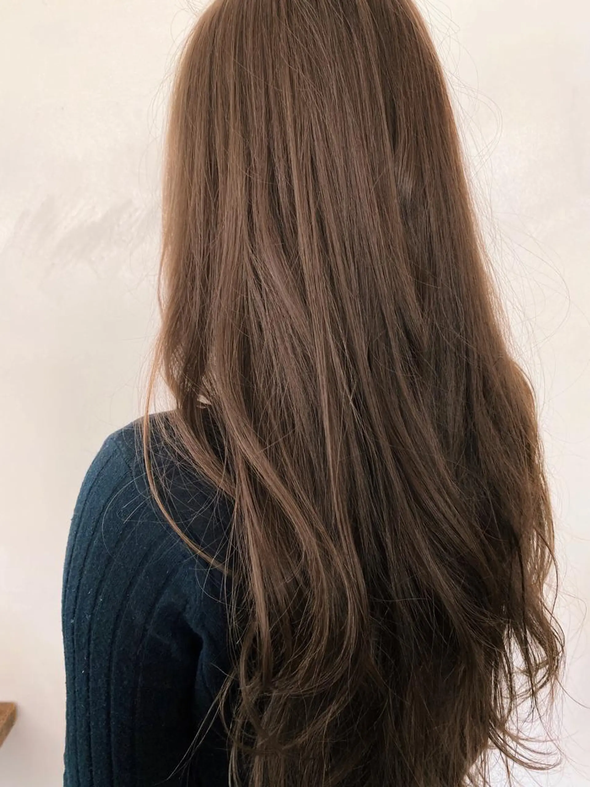 ロング カラー ヘアアレンジ ブリーチ ブラウンカラー モカブラウン ブリーチなしカラー DX SHARE SALON 原宿店所属・レイヤーカット/ 田中 しょうのヘアスタイル