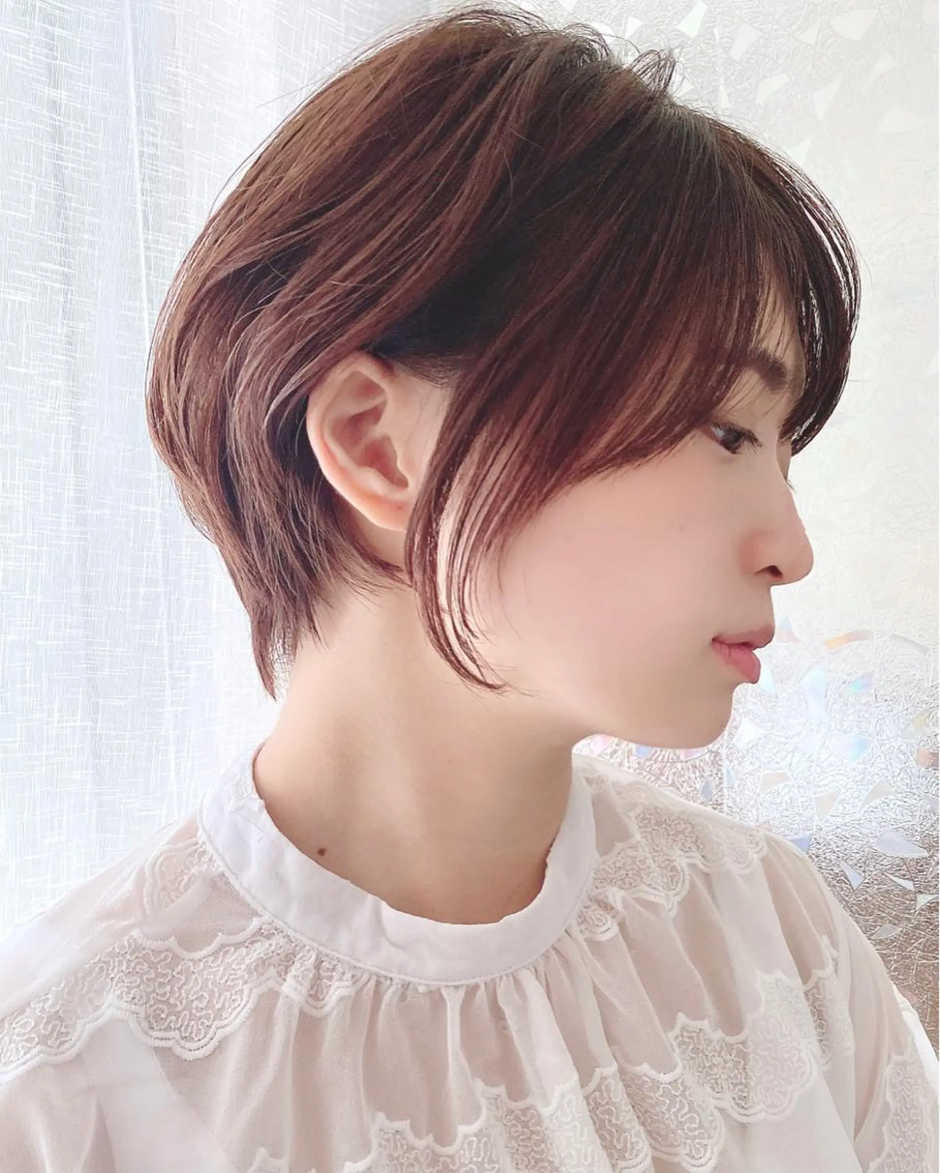 ショート カラー 明るい白髪染め専門店兵庫駅前店所属・山口 一馬のヘアスタイル