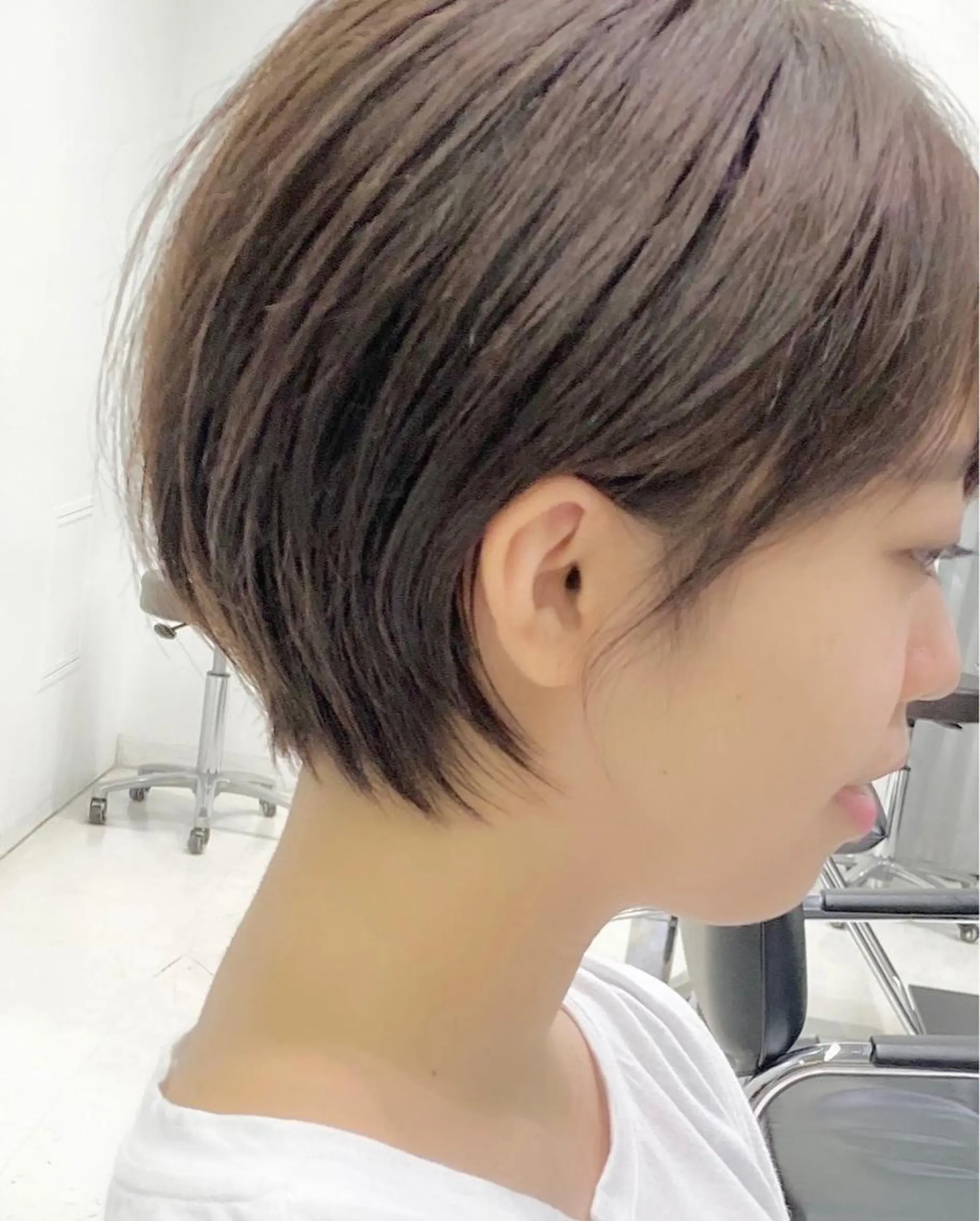 ショート カラー ヘアアレンジ 似合わせ専門美容師 なかじまのヘアスタイル