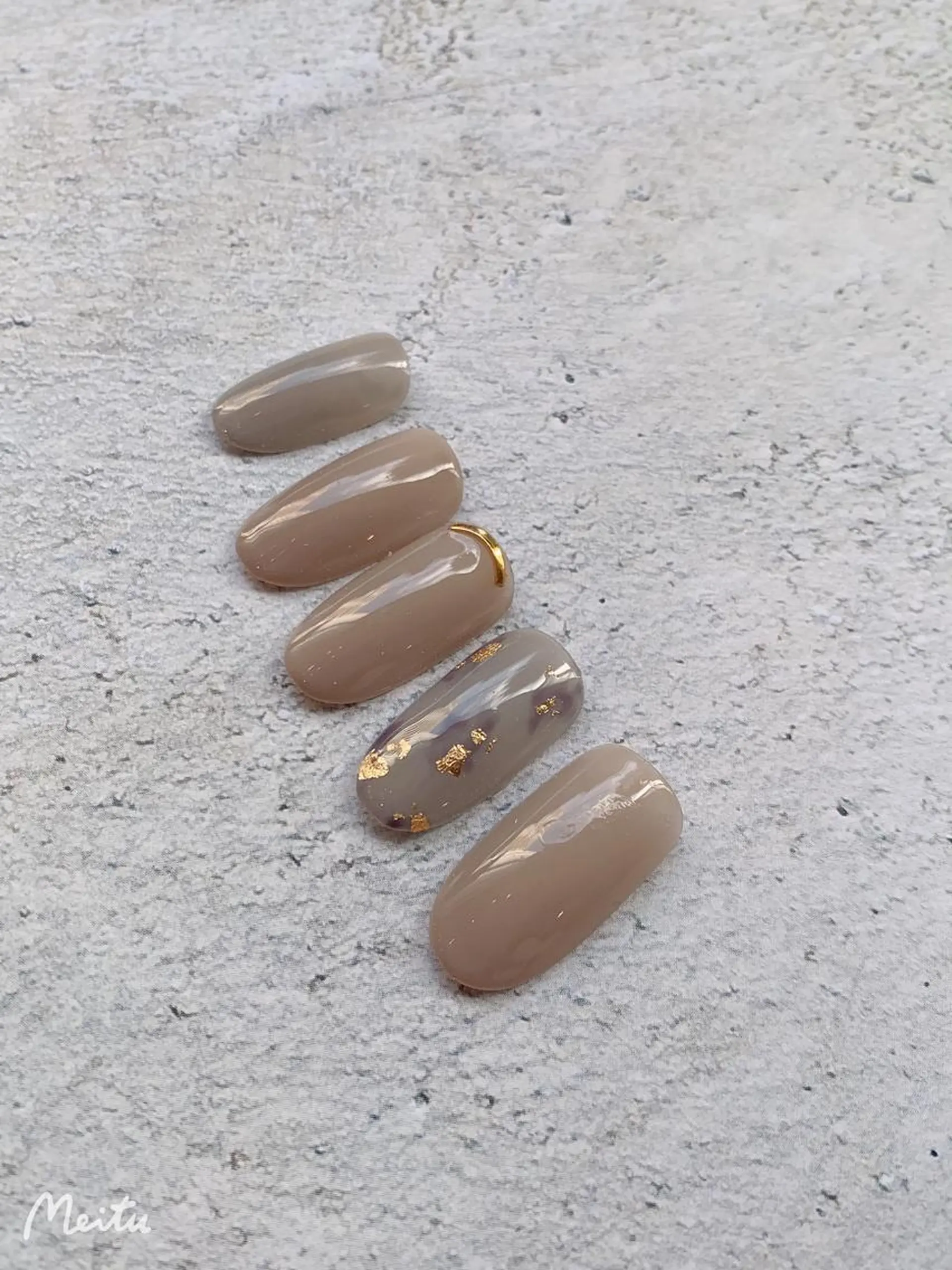 ネイル nail atelier  new moon所属・new moon 森のネイルデザイン