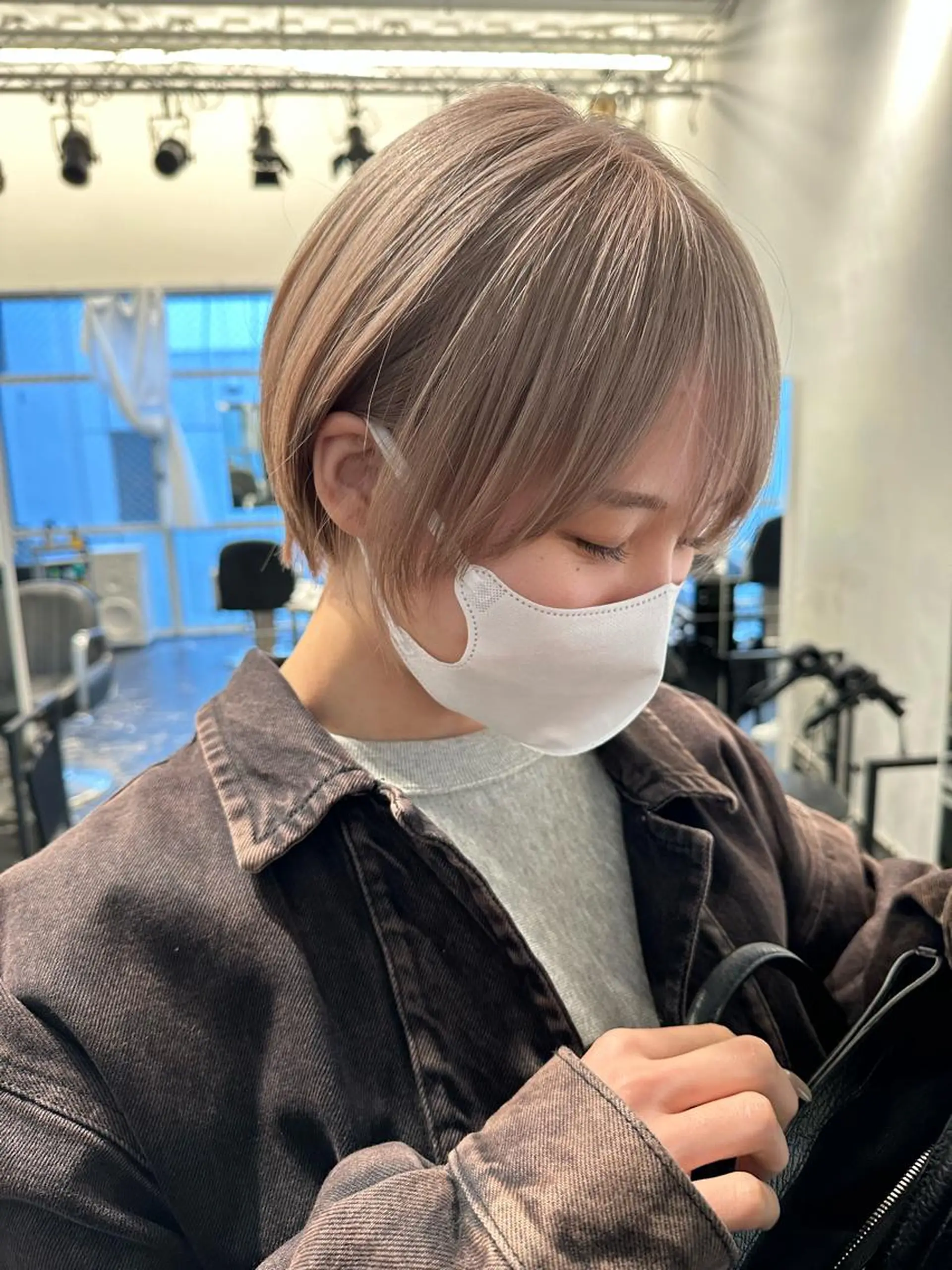 ショート カラー ヘアカラー トリートメント レイヤーカット/艶髪 ✨💭KIRARIのヘアスタイル