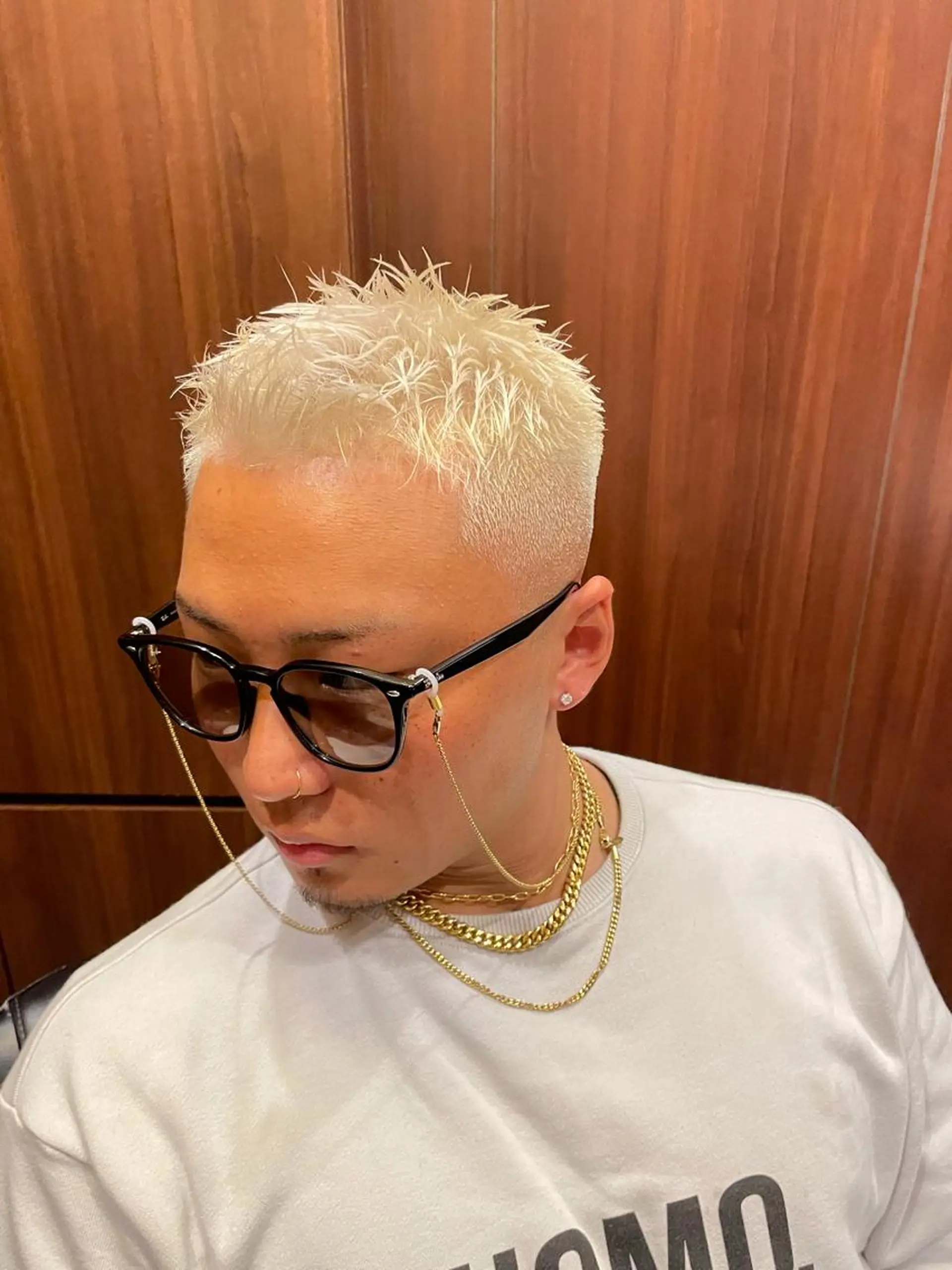 ショート メンズ フェードカット ヘアーサロンチョップショップ所属・吉祥寺駅 takumiのヘアスタイル