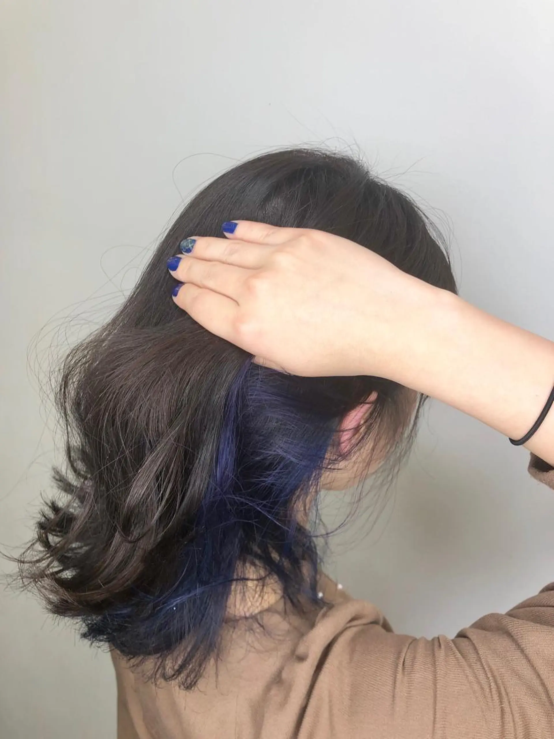 セミロング カラー 艶髪職人 山本隼正のヘアスタイル