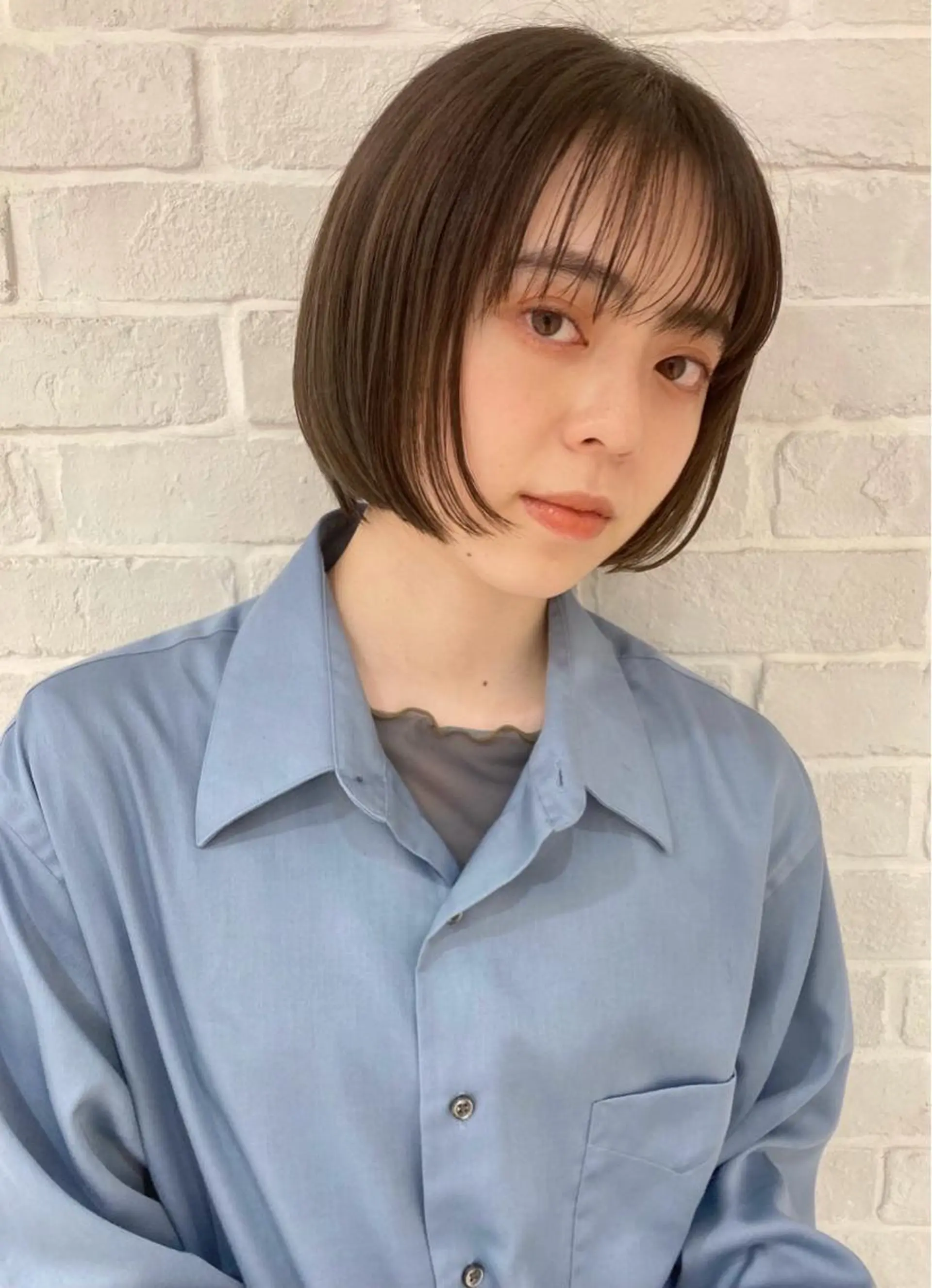 ショート カット トリートメント レイヤー/メンズ 竹田凪儀のヘアスタイル