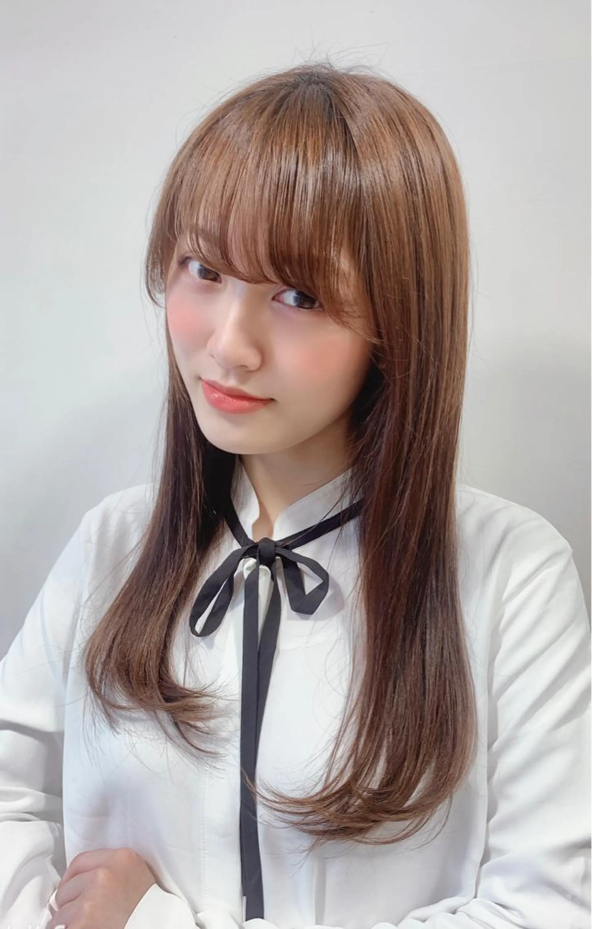 セミロング カット 縮毛矯正 トリートメント ハイトーンデザイン カラー特化🌟木下のヘアスタイル