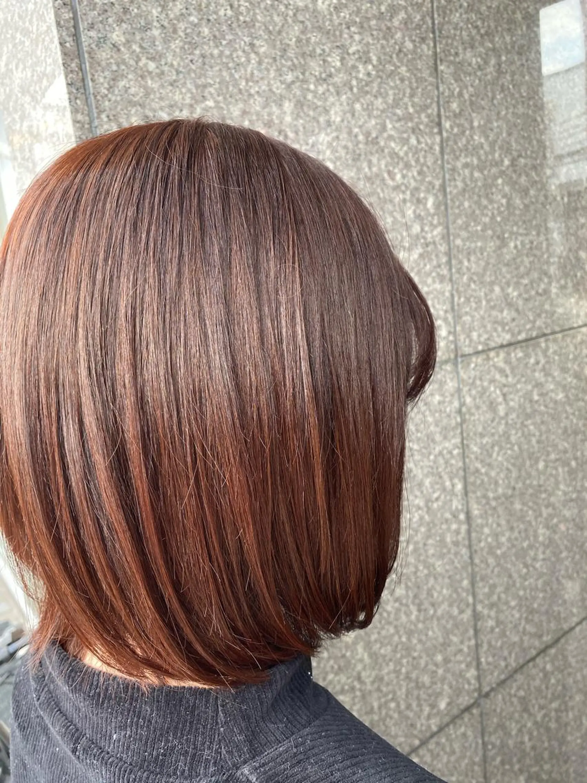 ミディアム カラー 鈴木 明花のヘアスタイル