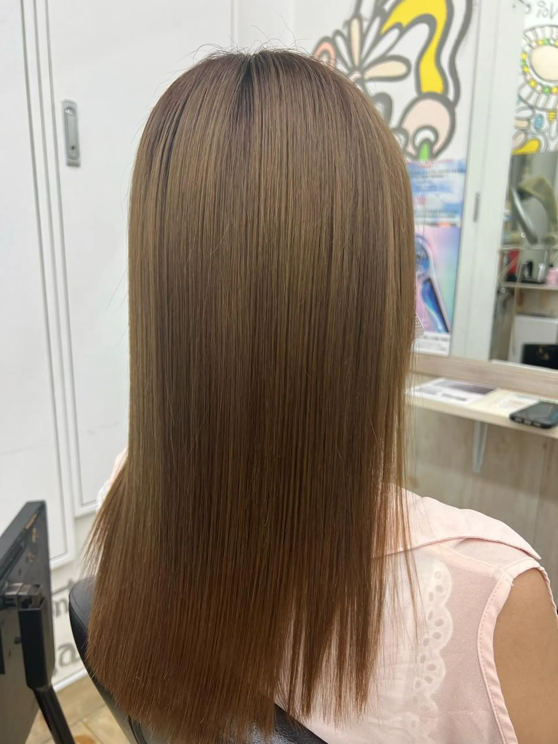 セミロング 髪質改善 トリートメント トリートメント 二宮 光広のヘアスタイル