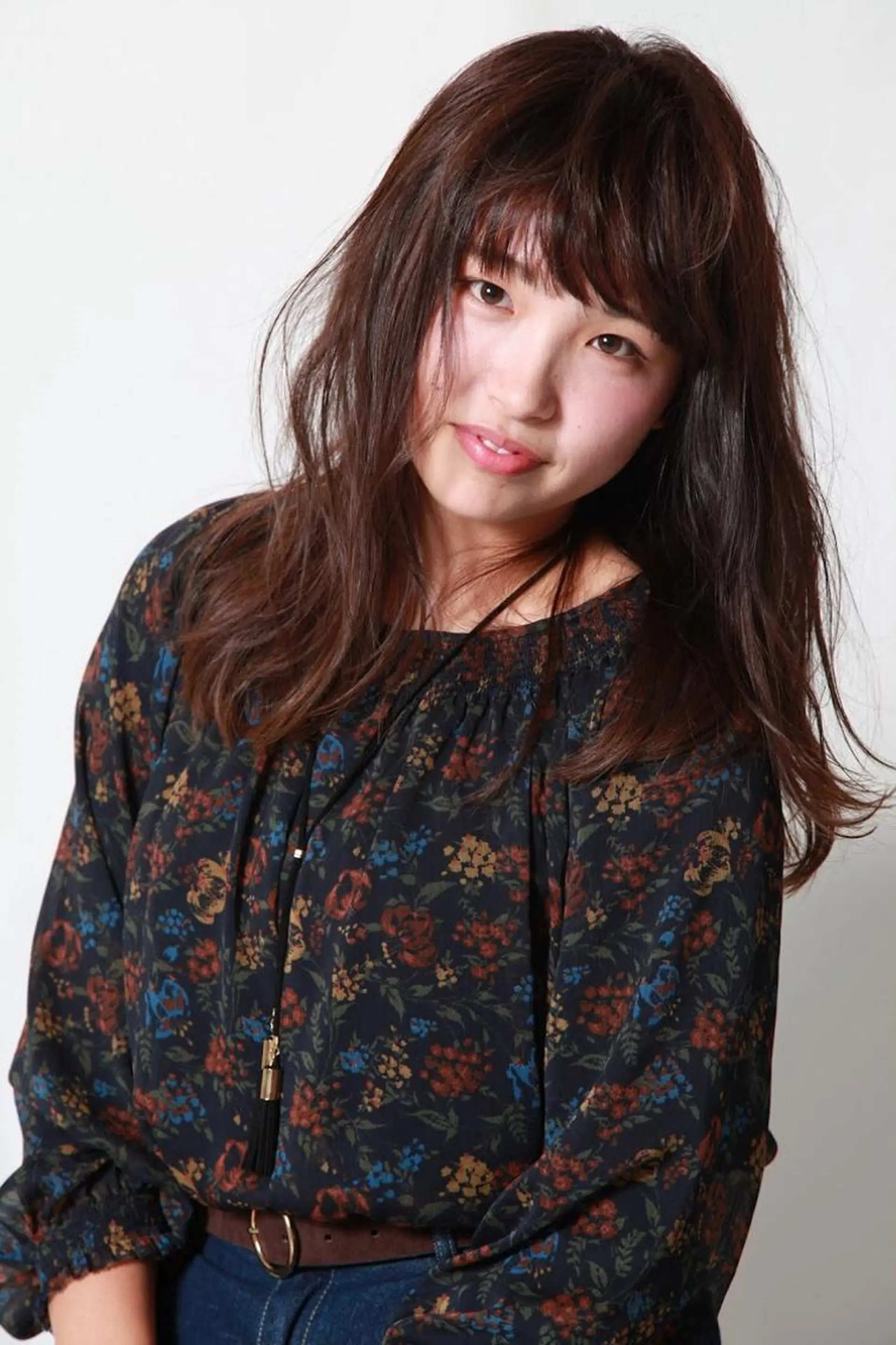 ロング パーマ 縮毛/レイヤー 韓国/橋口のヘアスタイル