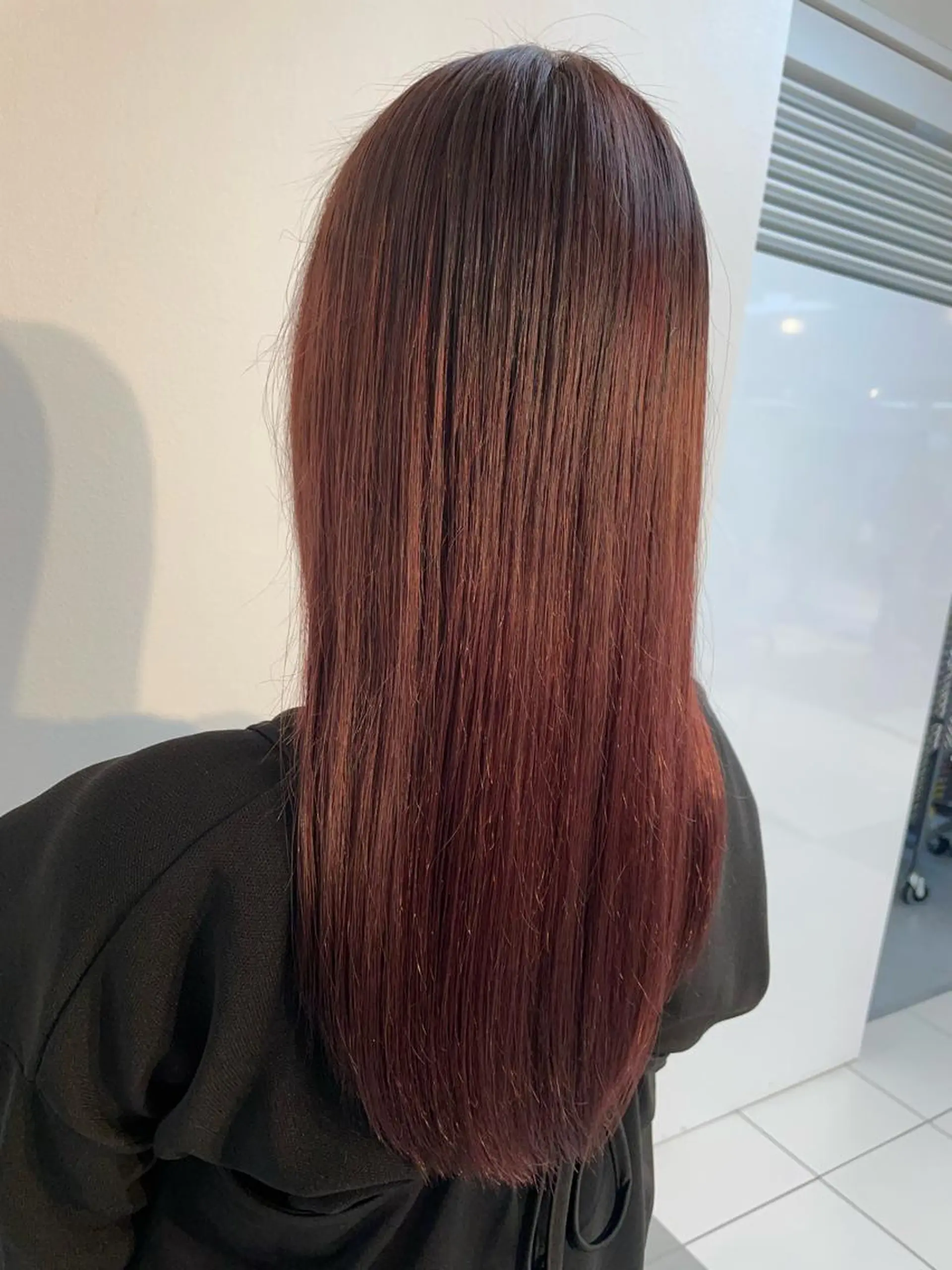 ロング カラー 🐬脱白髪染めカラー 清水大世🐬のヘアスタイル